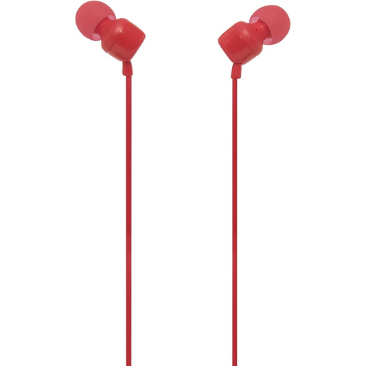 JBL T110 In-Ear Headphones - Red