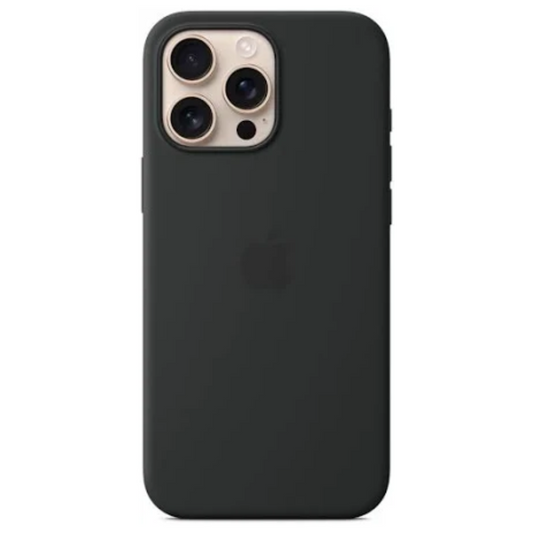Apple iPhone 16 Pro Max Silicone Case with MagSafe - Black