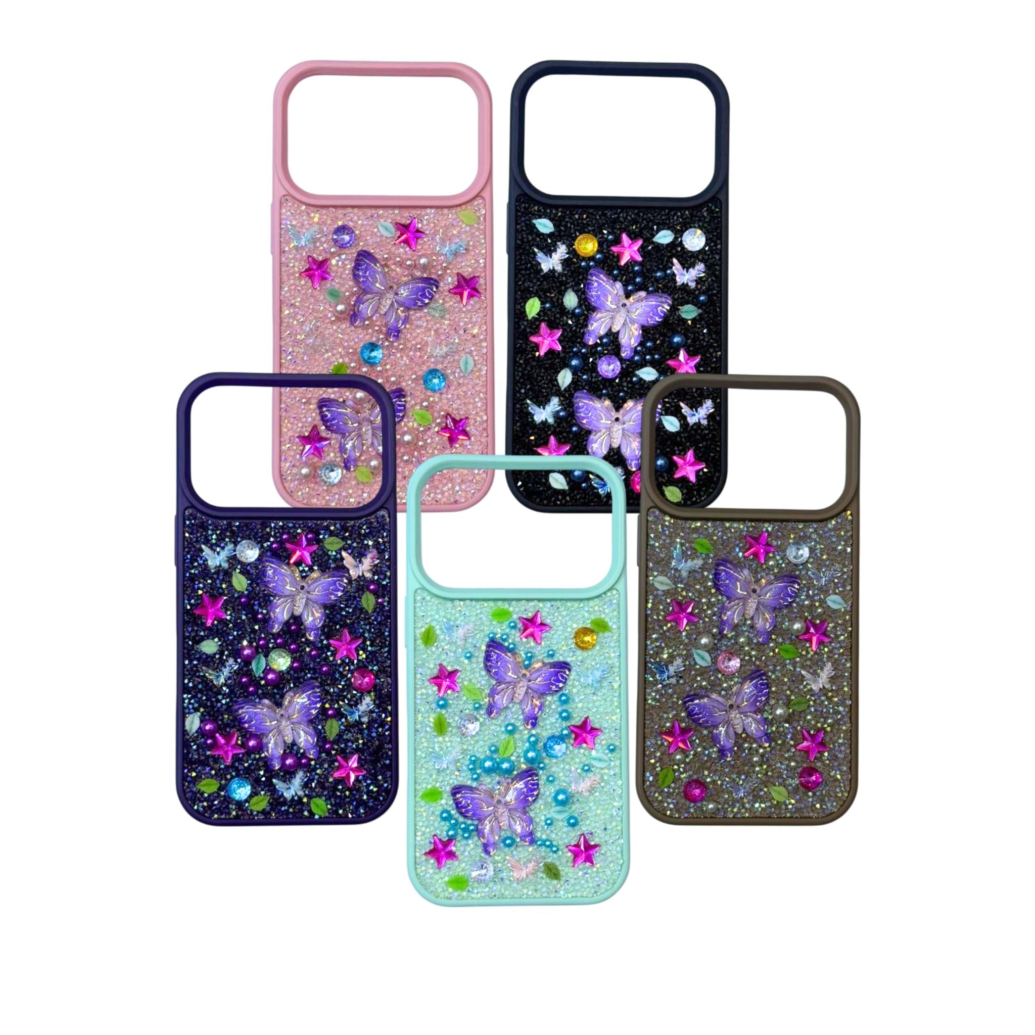 MaxWell Stone Butterfly Case for IPhone 17 Pro