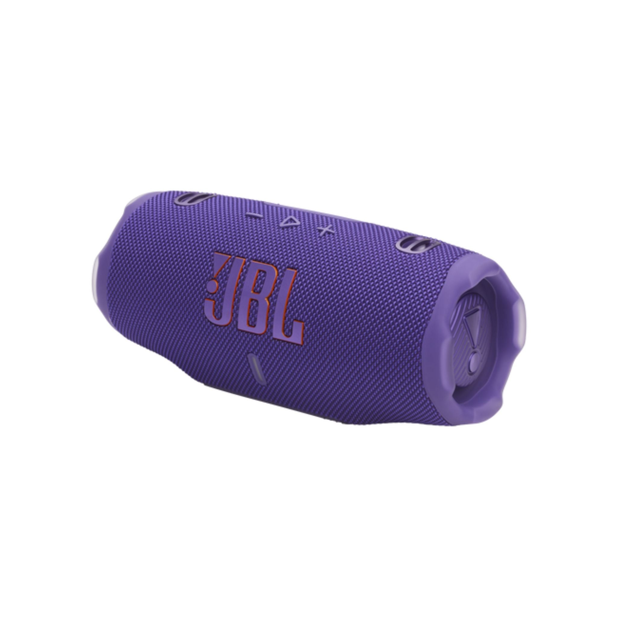 JBL Charge 6 - Portable Waterproof And Drop-Proof Bluetooth Speaker With Built-In Power Bank, Multi-Speaker Connection Via Auracast, Up To 28 Hours Playtime, Fast Charging, And Powerful Sound -Purple