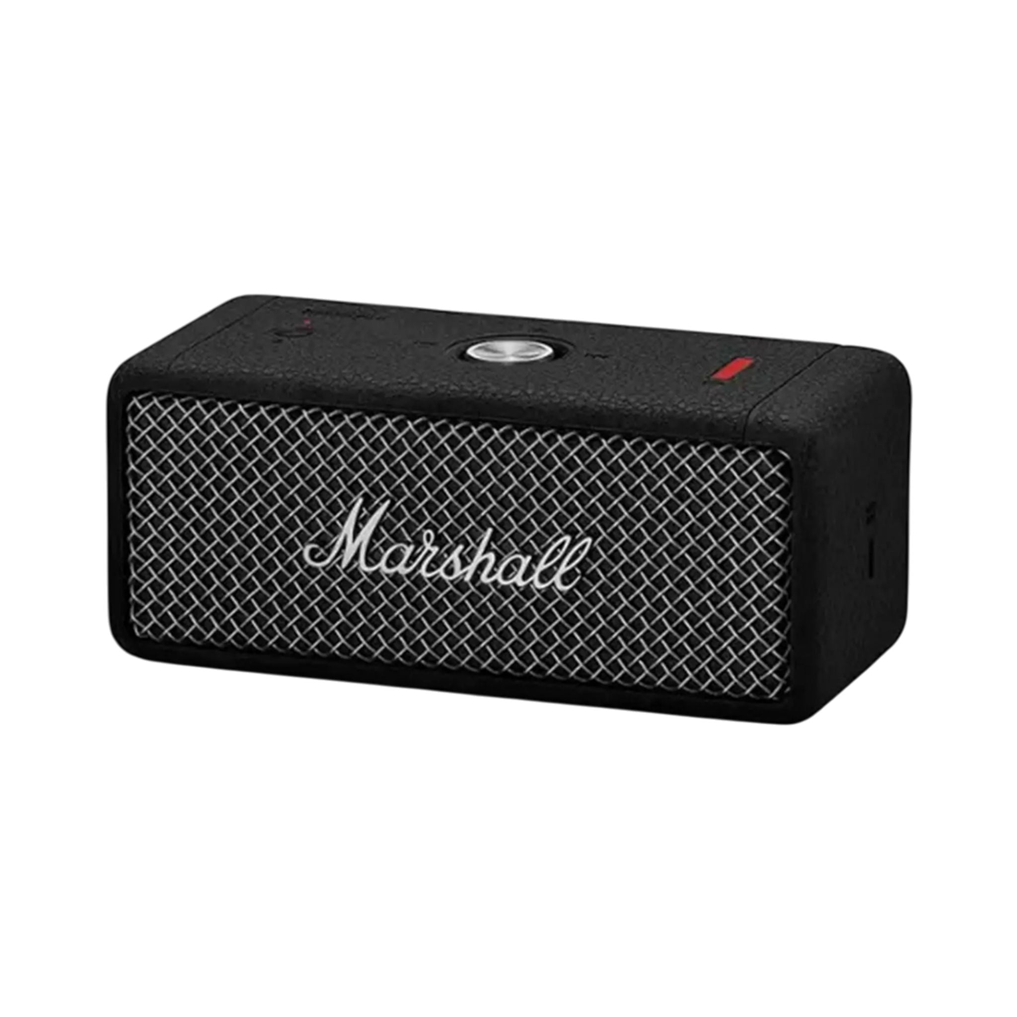 Marshall Emberton II Portable Bluetooth Speaker, Water Resistant Wireless Speaker Portable Speaker with 30+ Hours of Playtime - Black & Steel