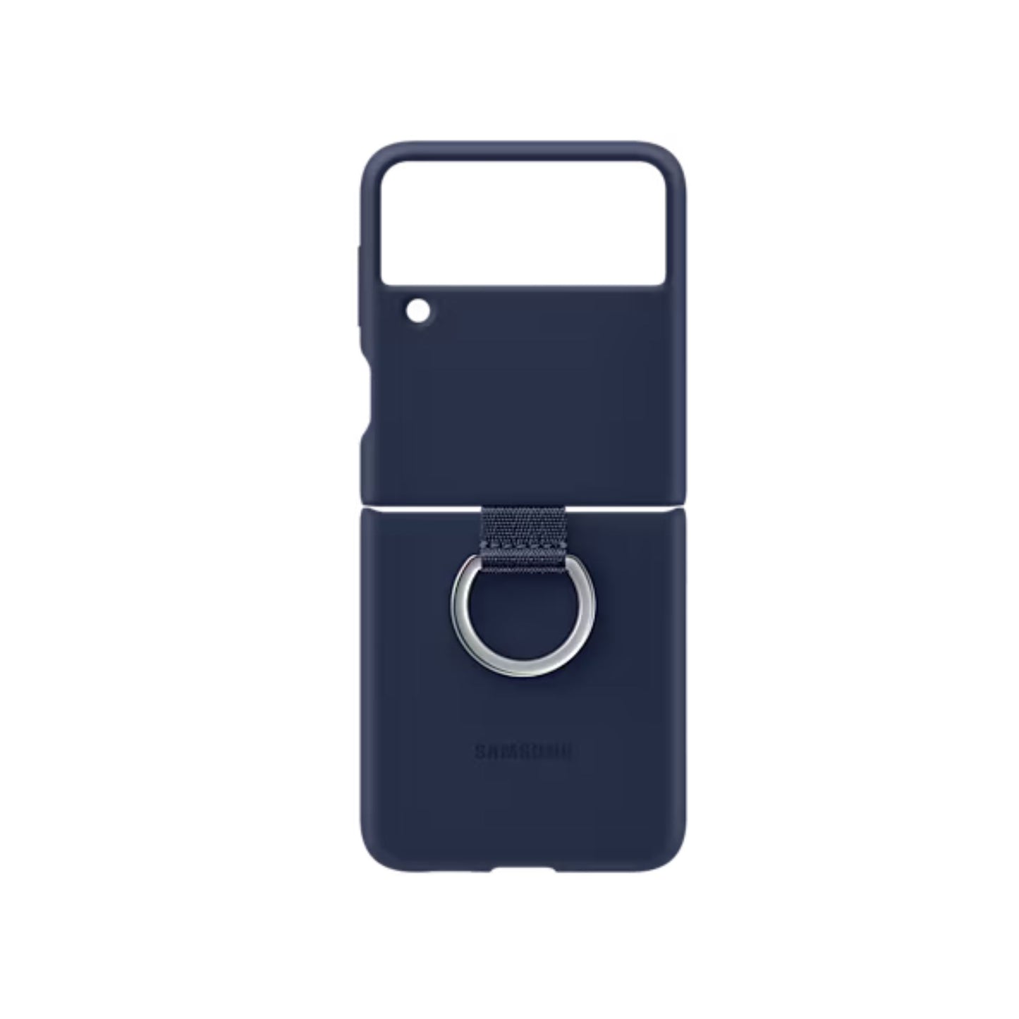 Samsung Galaxy Z Flip3 5G Silicone Cover with Ring_Navy