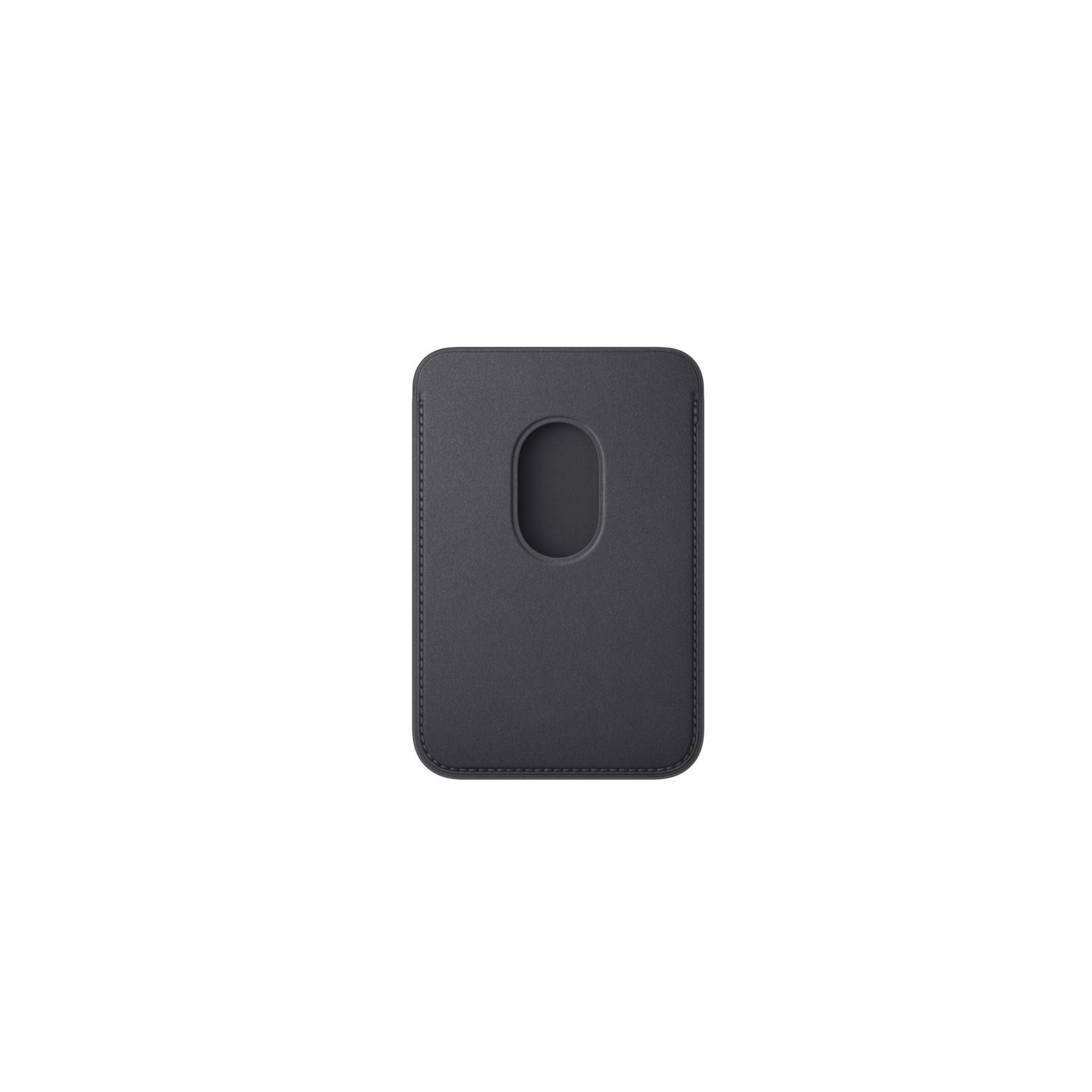 Apple Leather Wallet with MagSafe (for iPhone) - Black