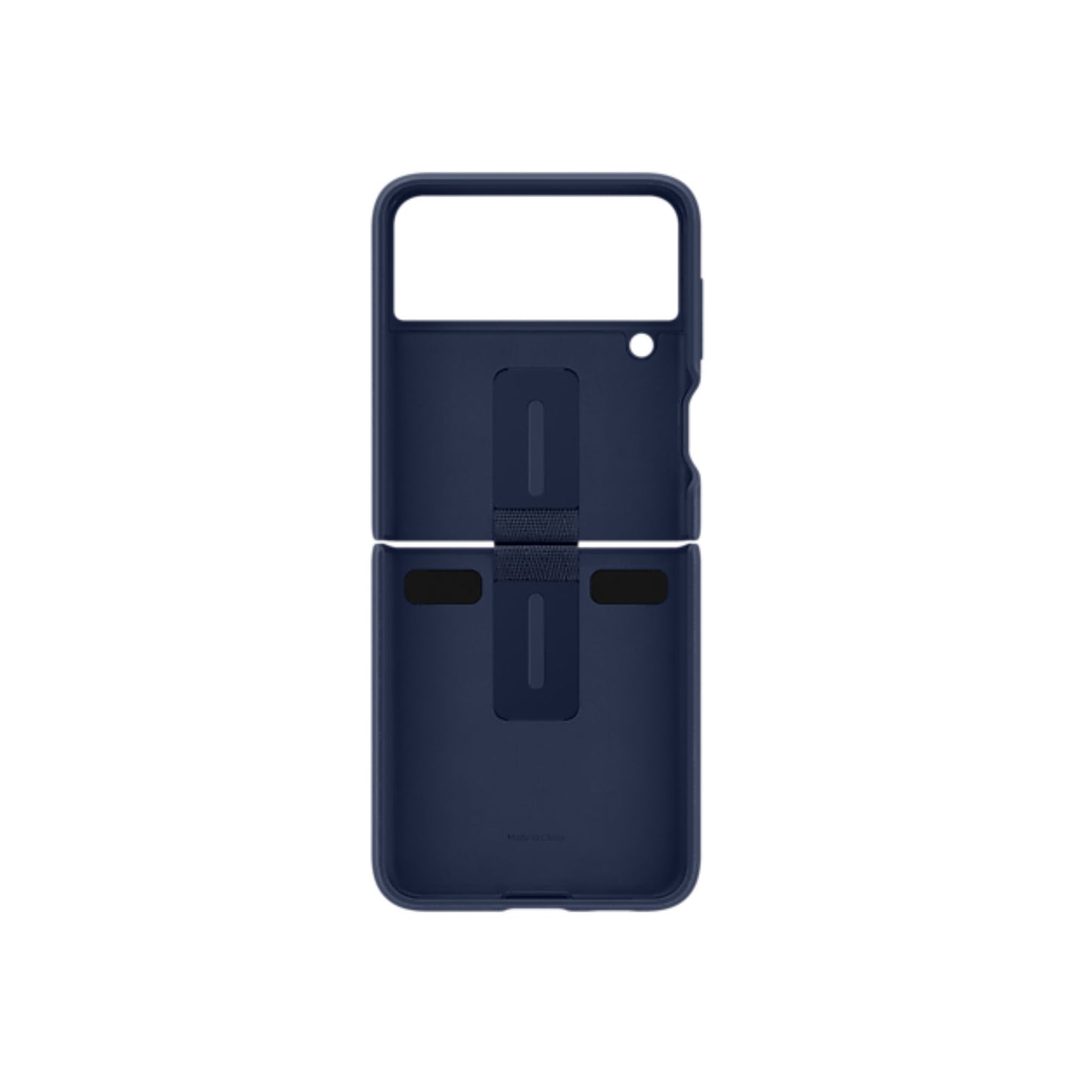 Samsung Galaxy Z Flip3 5G Silicone Cover with Ring_Navy