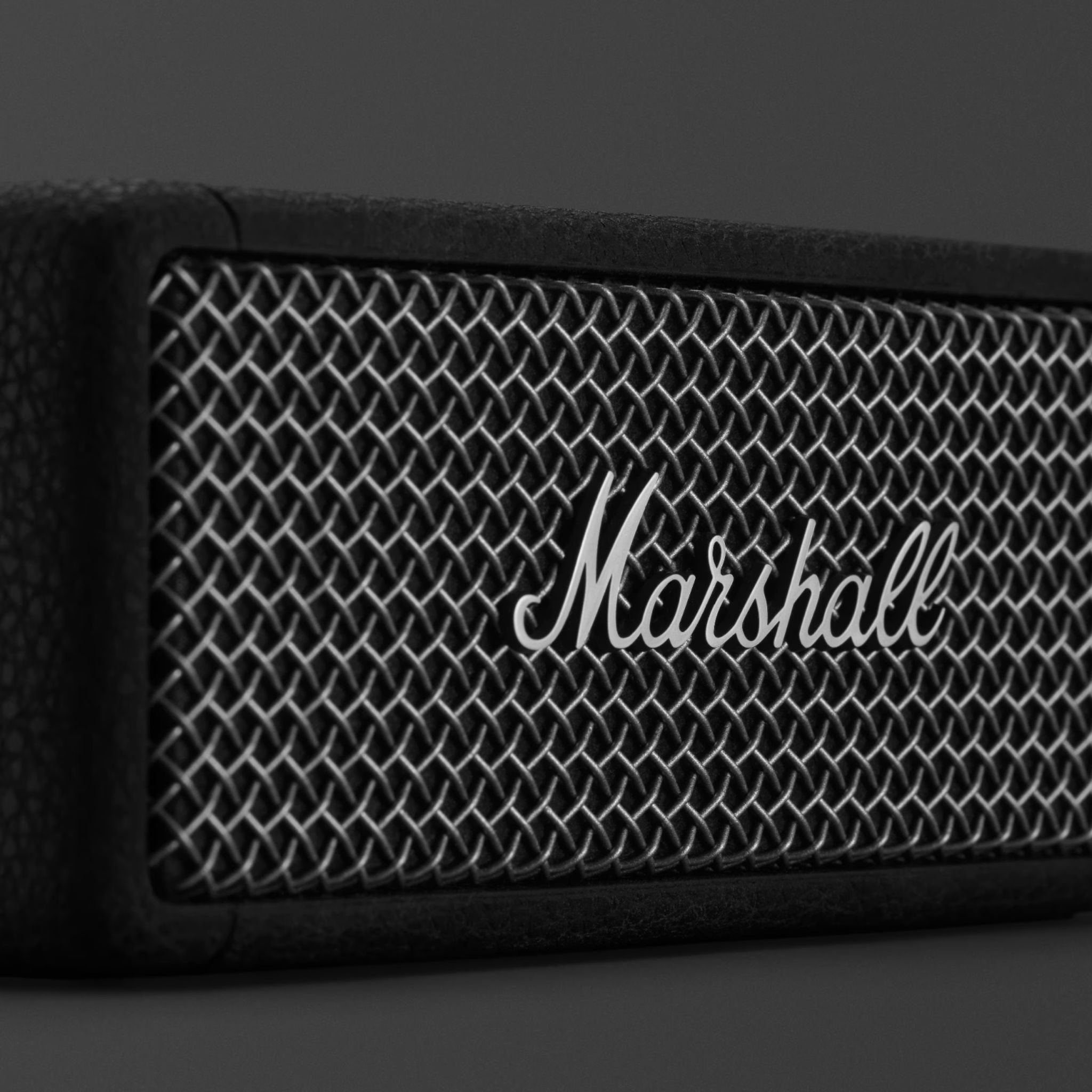 Marshall Emberton II Portable Bluetooth Speaker, Water Resistant Wireless Speaker Portable Speaker with 30+ Hours of Playtime - Black & Steel