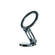 Go Des GD-HD919 universal Magnetic Bracket aluminum alloy Foldable Cell Phone Stand Holder Kickstand foldable desktop phone stand-Black
