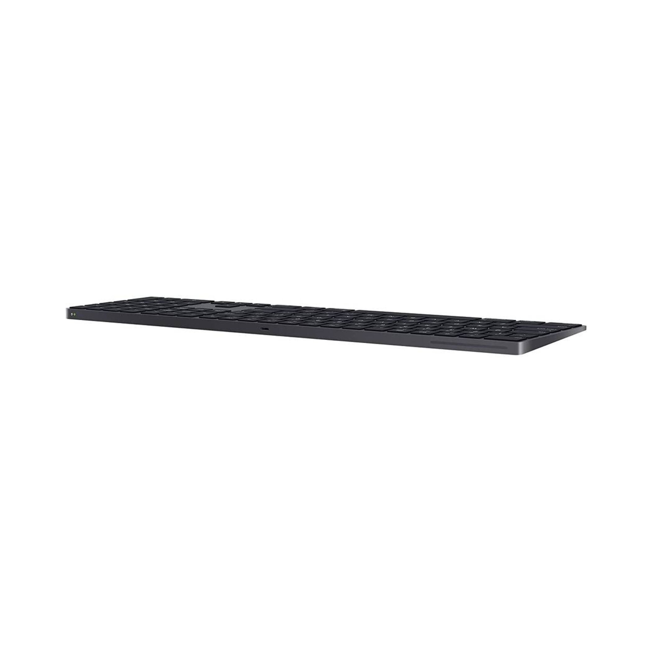 Apple Magic Keyboard With Numeric Keypad, Bluetooth Wireless Connectivity, Low-Profile Compact Design, Built-in Rechargeable Battery, FR Layout, Compatible with Mac, Space Black
