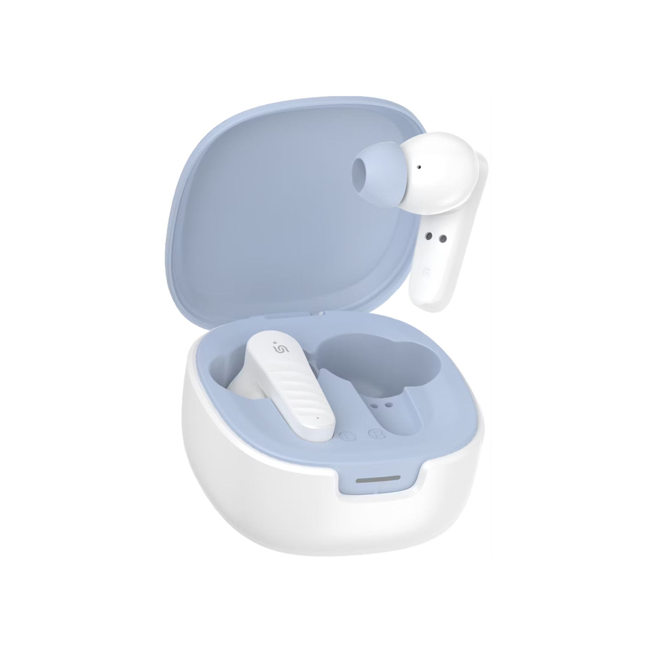 Porodo Ultrafit TWS Earbuds feature an ergonomic in-ear design, active noise cancellation, Bluetooth 5.4, and a 10m range. Enjoy up to 100 hours playtime with a 250mAh case and 40mAh earbuds. Touch control- White