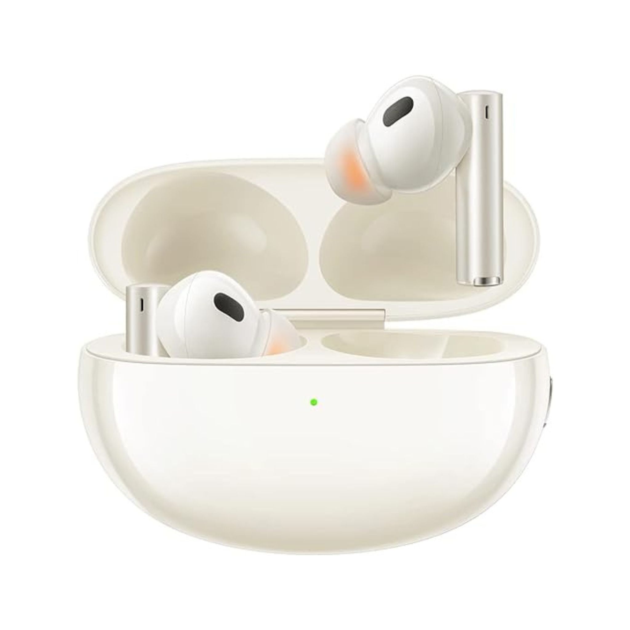 Realme Buds Air 5 Pro True Wireless Earphone 50dB Active Noise Cancelling LDAC Bluetooth 5.3 Wireless Headphone, RMA2120, Up to 40hrs playback( 6Mic call noise cancellation) - Sunrise Beige