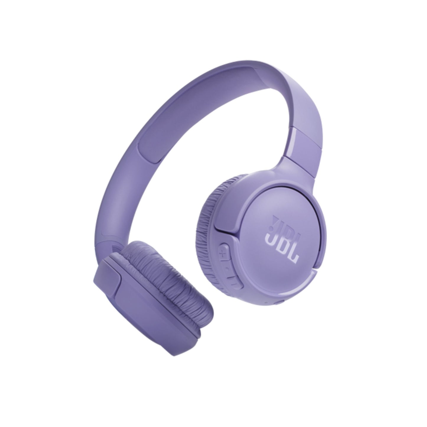 JBL Tune 520BT Wireless On-Ear Headphones, Pure Bass Sound, 57H Battery with Speed Charge, Hands-Free Call + Voice Aware, Multi-Point Connection, Lightweight and Foldable - Purple