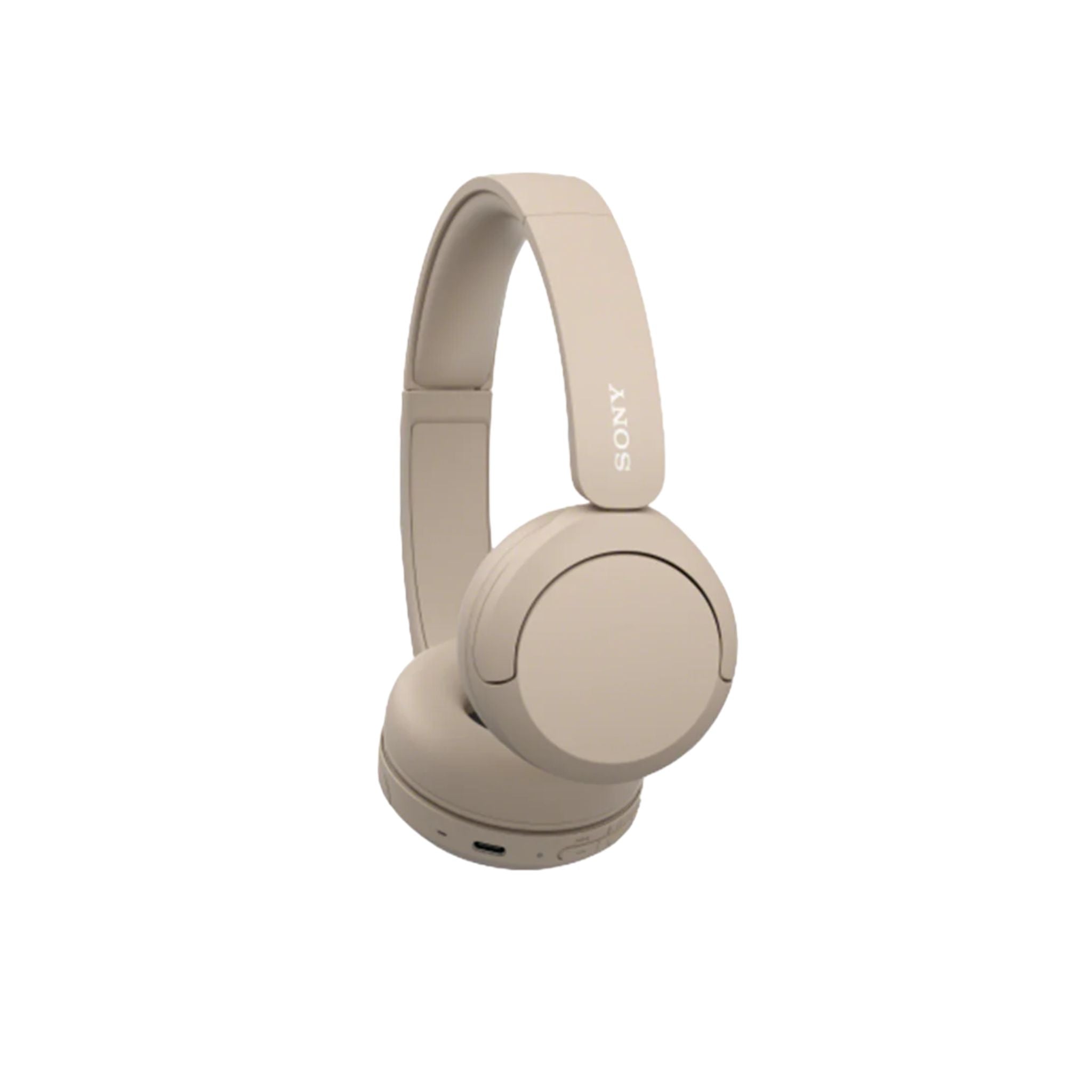 Sony WH-CH520 Wireless Headphones, 50 hours battery life, Clearer hands-free calling, Multipoint Connection, On-ear style -Beige