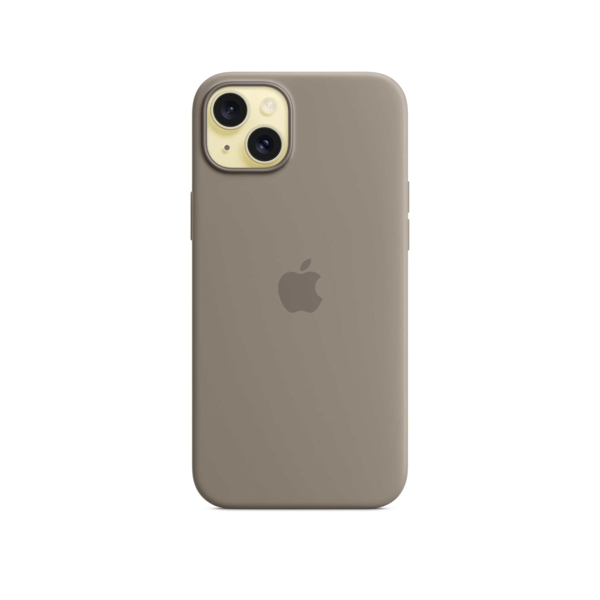 APPLE iPhone 15 Plus Silicone Case with MagSafe - Clay