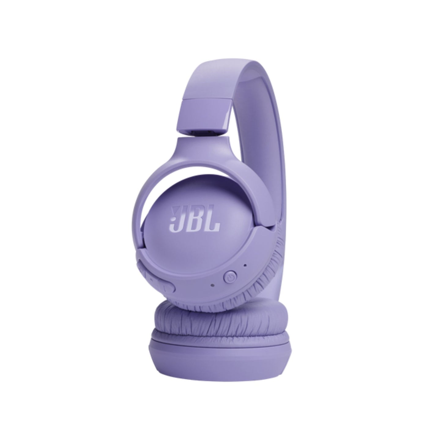 JBL Tune 520BT Wireless On-Ear Headphones, Pure Bass Sound, 57H Battery with Speed Charge, Hands-Free Call + Voice Aware, Multi-Point Connection, Lightweight and Foldable - Purple