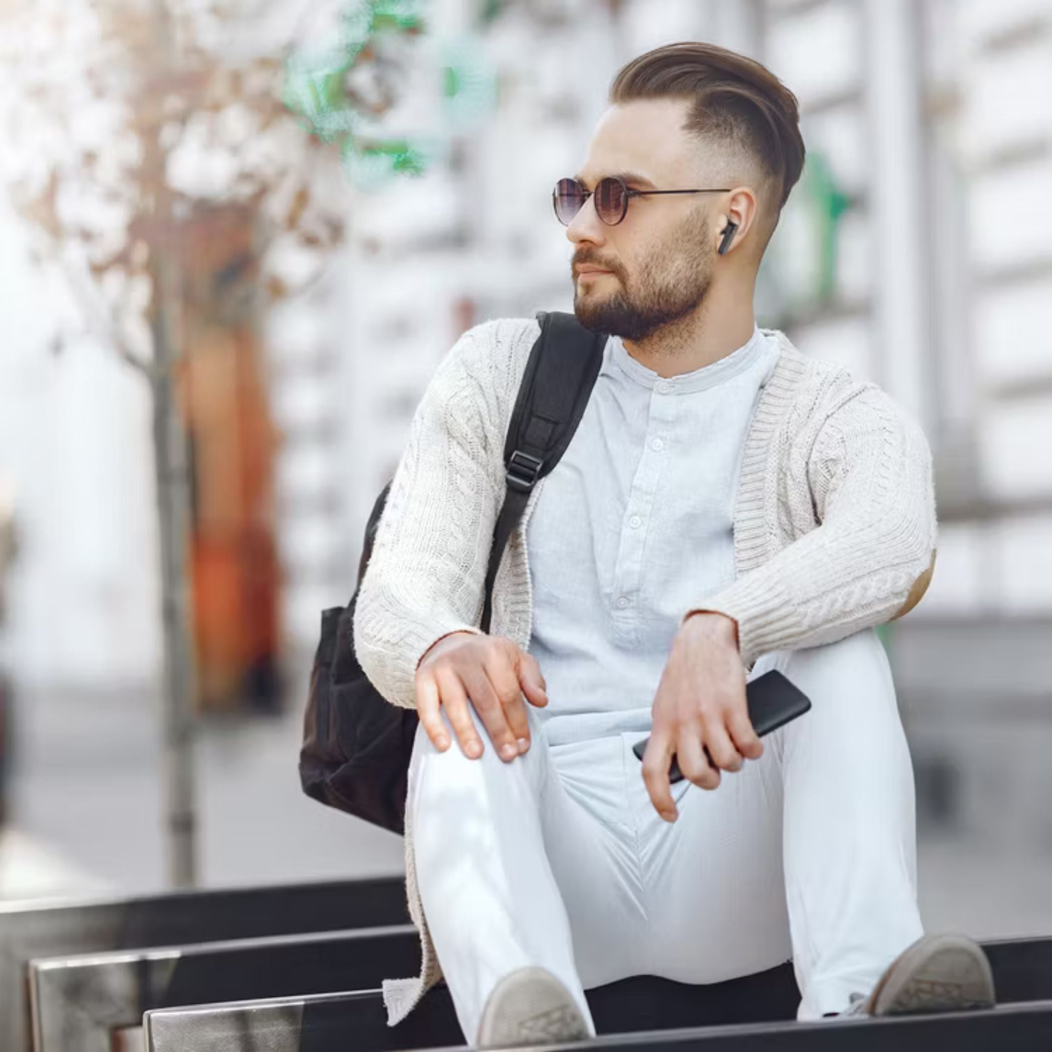 Porodo Ultrafit TWS Earbuds offer an ergonomic in-ear design, active noise cancellation, Bluetooth 5.4, and a 10m range. Get up to 100 hours playtime with a 250mAh case and 40mAh earbuds. Touch control-Black