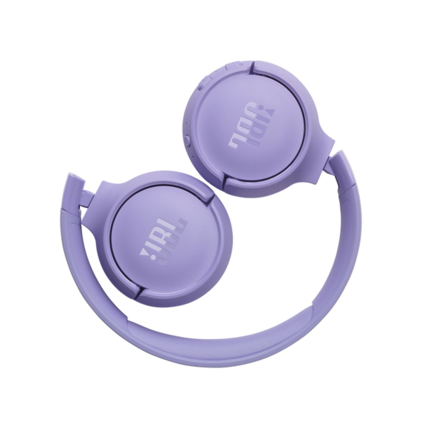 JBL Tune 520BT Wireless On-Ear Headphones, Pure Bass Sound, 57H Battery with Speed Charge, Hands-Free Call + Voice Aware, Multi-Point Connection, Lightweight and Foldable - Purple