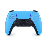 PlayStation Sony 5 DualSense wireless controller with BLUE AND BLACK pattern.