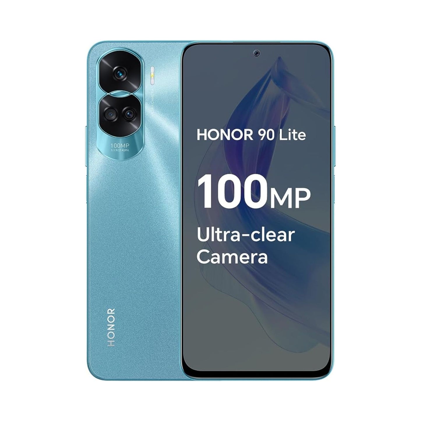 Honor 90 Lite 5G (8GB RAM+256GB ROM) Smart Phones_Cyan Lake