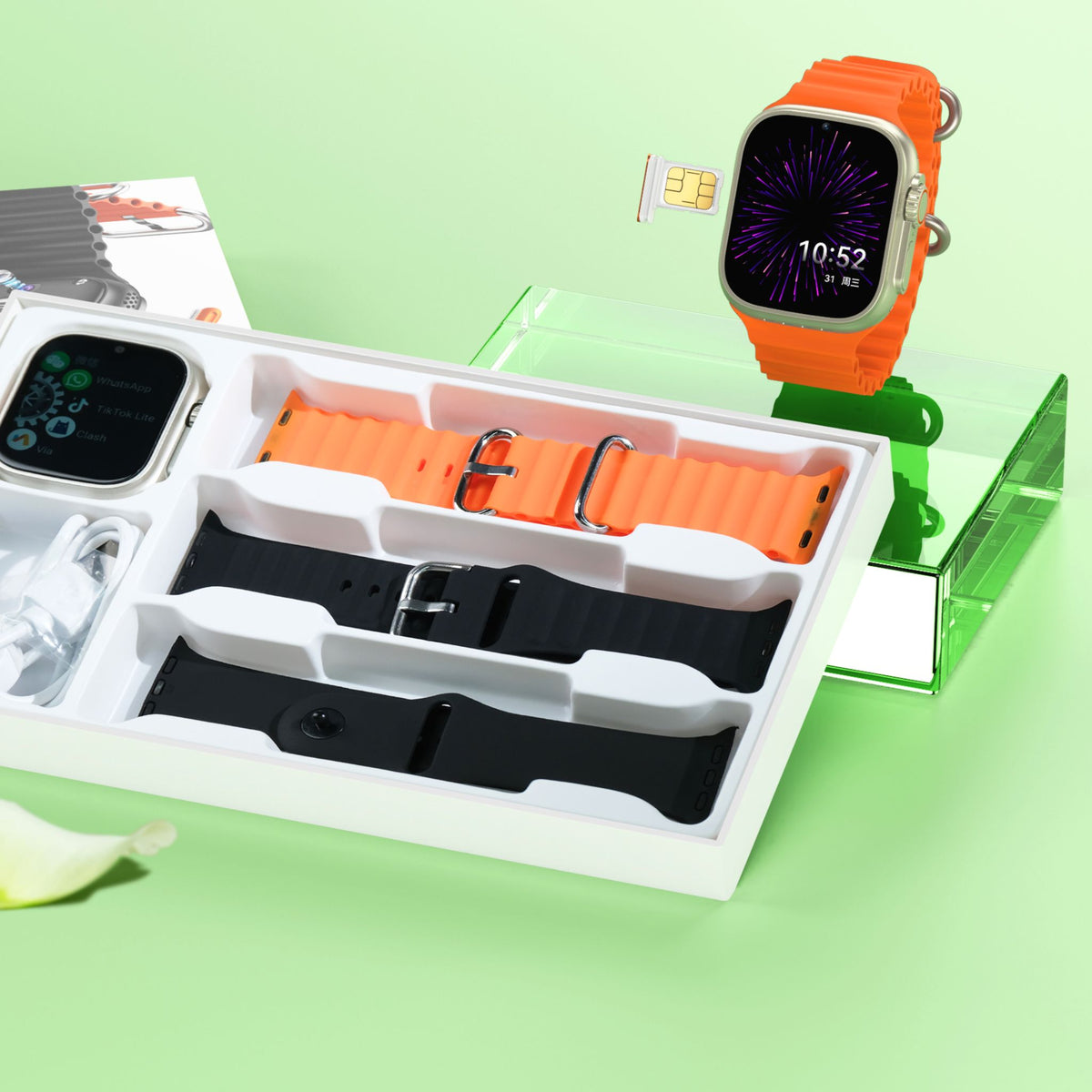 Modio St11 Modio Ultra ST10 4G Android Smartwatch with Dual Camera, 2.2