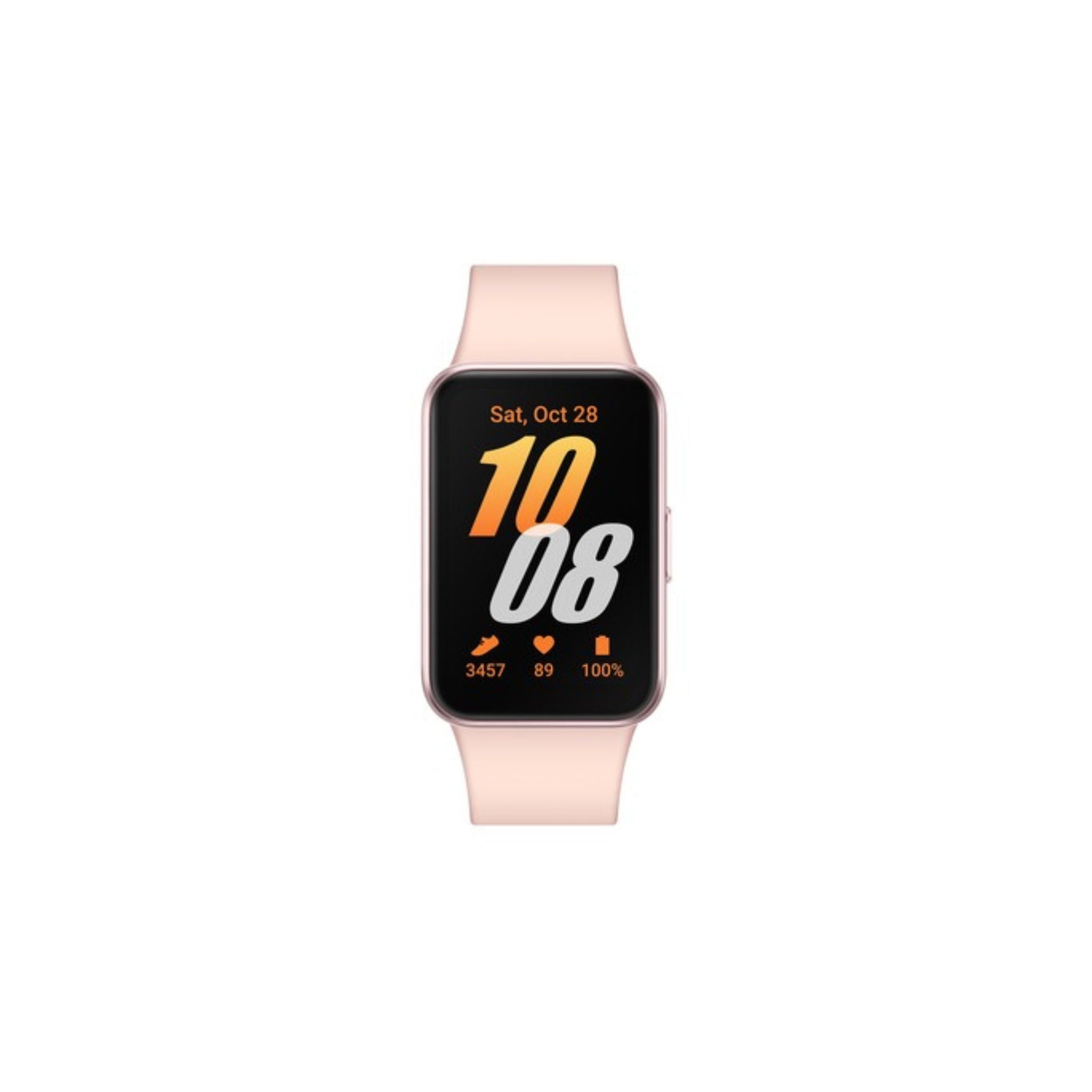 Samsung Galaxy Fit 3 Smartwatch Amoled Display, Accelerometer, Barometer, Gyro Sensor, Optical Heart Rate Sensor, Light Sensor - Pink color