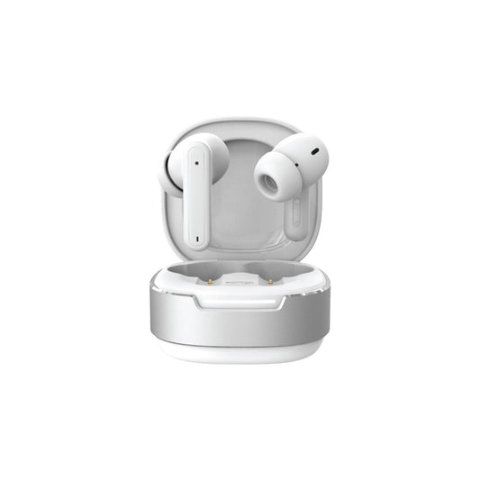 Green Lion Modify Hybrid Earbuds + Active Noise Cancellation| 35dB Noise Reduction Level| Bluetooth 5.4| 8 Hours Play Time| Multifunction Touch_White