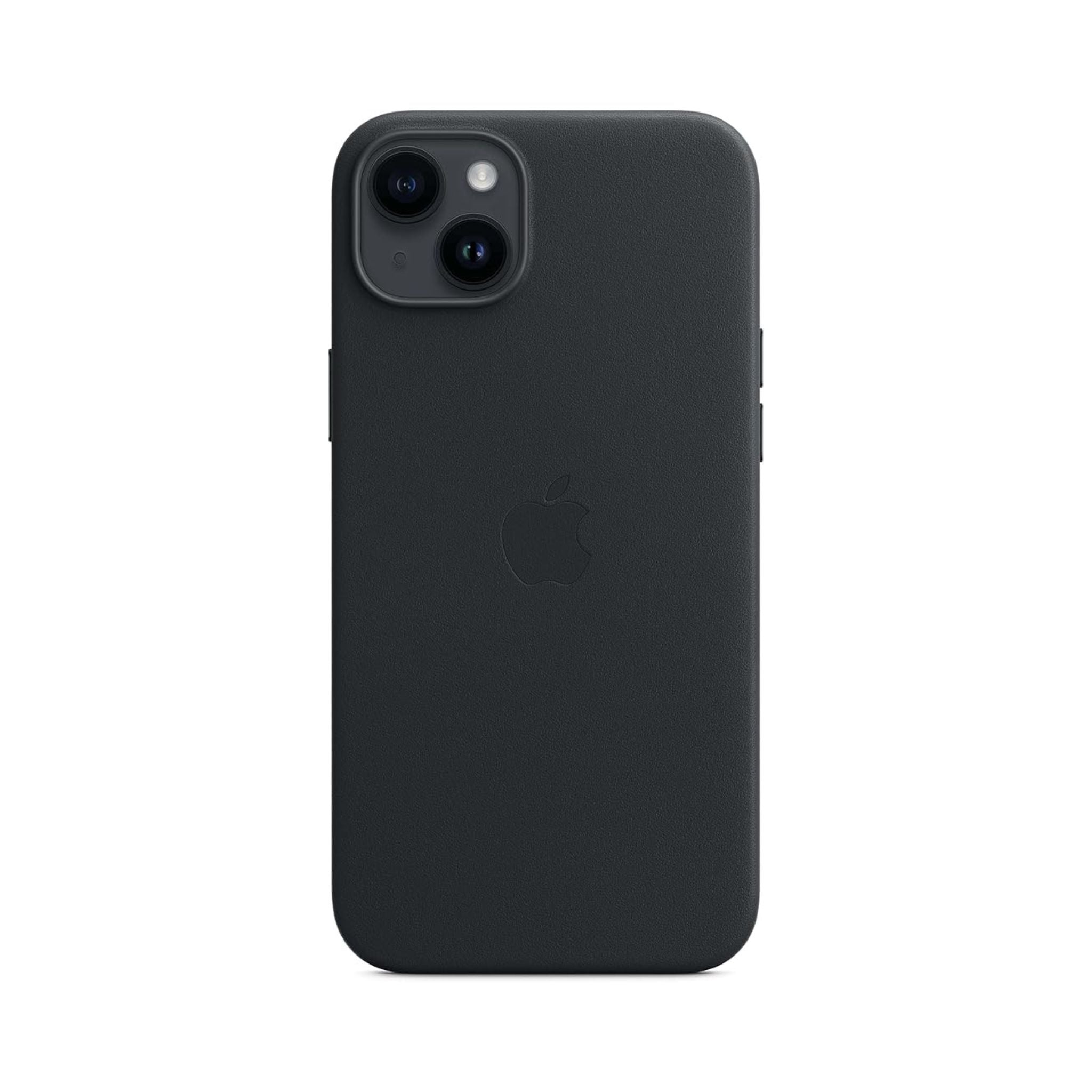 APPLE iPhone 14 Plus Leather Case Magsafe_Midnight