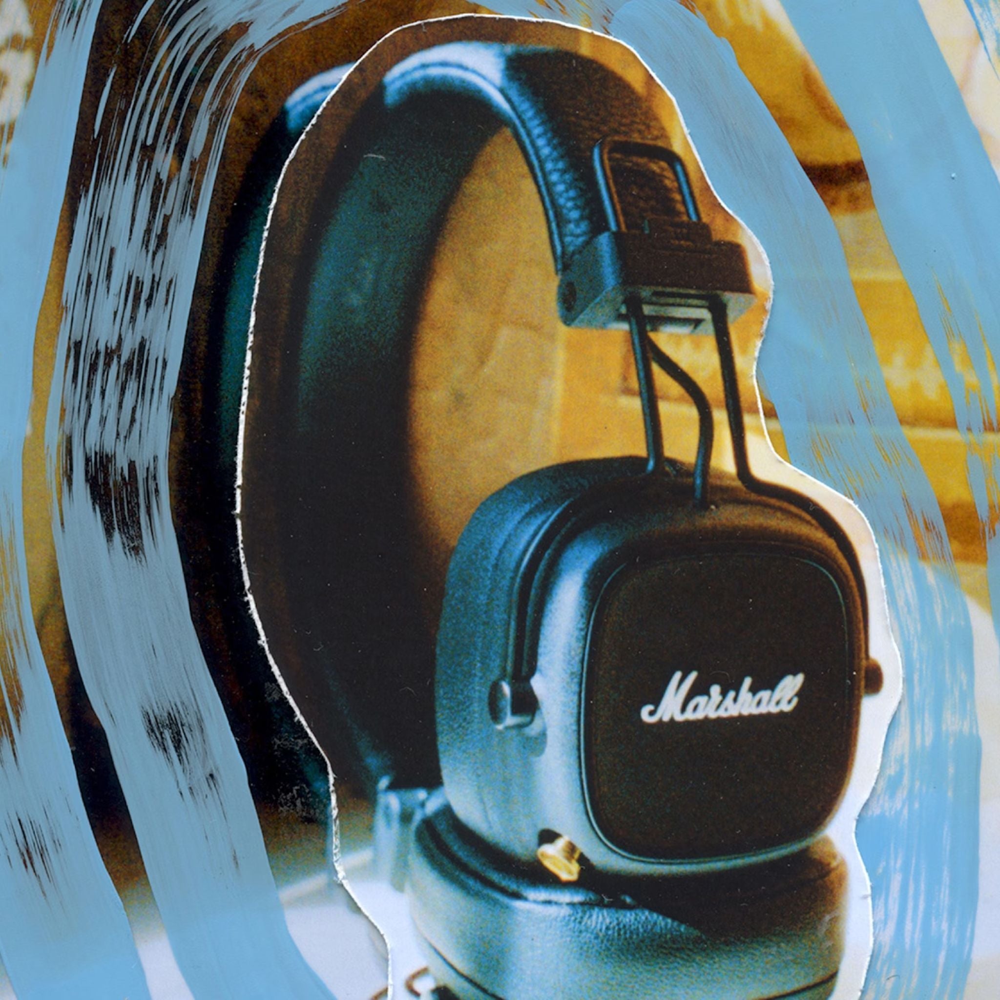 Marshall Major IV On-Ear Wireless Headphones, Foldable Design, 80 Hours of Wireless Play Time, Bluetooth Multipoint Connectivity, Fast & Wireless Charging, Bluetooth Version 5.0, 3 Hours Charging Time, 10 m Bluetooth Range - Black