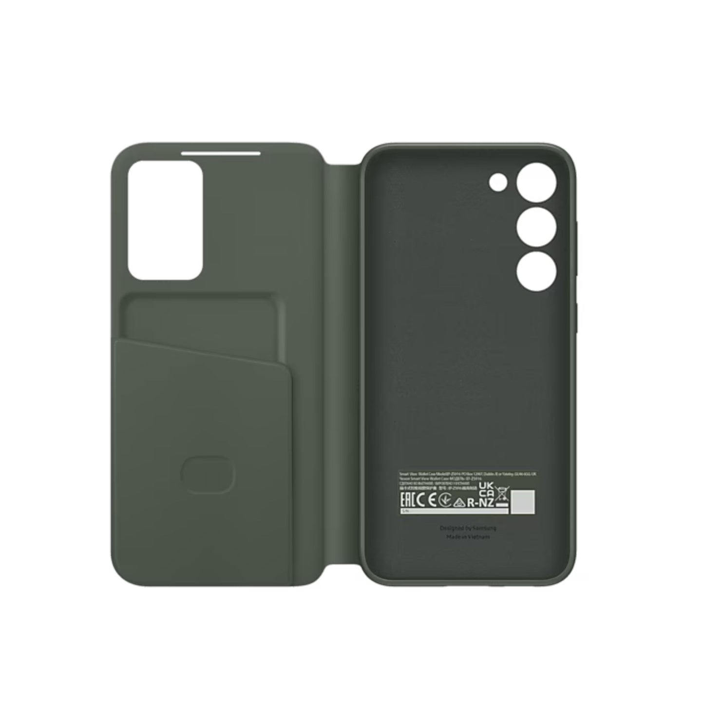 SAMSUNG Galaxy S23+ Smart View Wallet Case_Green