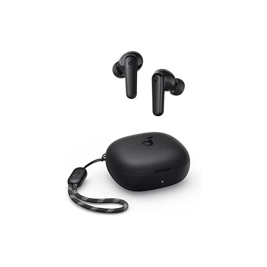 ANKER Soundcore R50i True Wireless Earbuds|IPX5 Waterproof| 30H Playtime|22 Preset EQs_Black