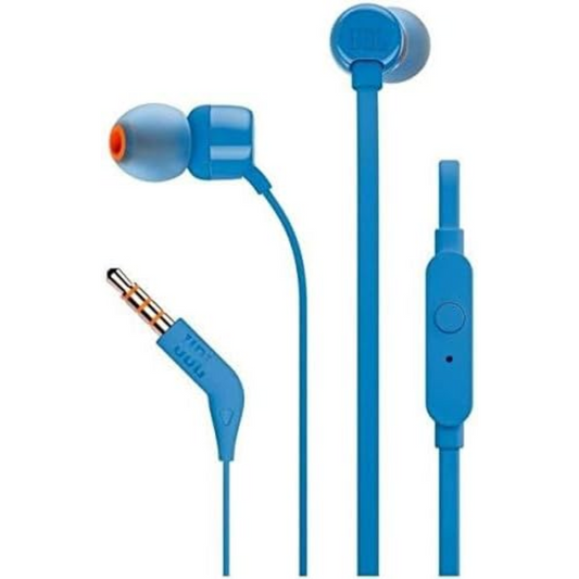 JBL T110 In-Ear Headphones - Blue