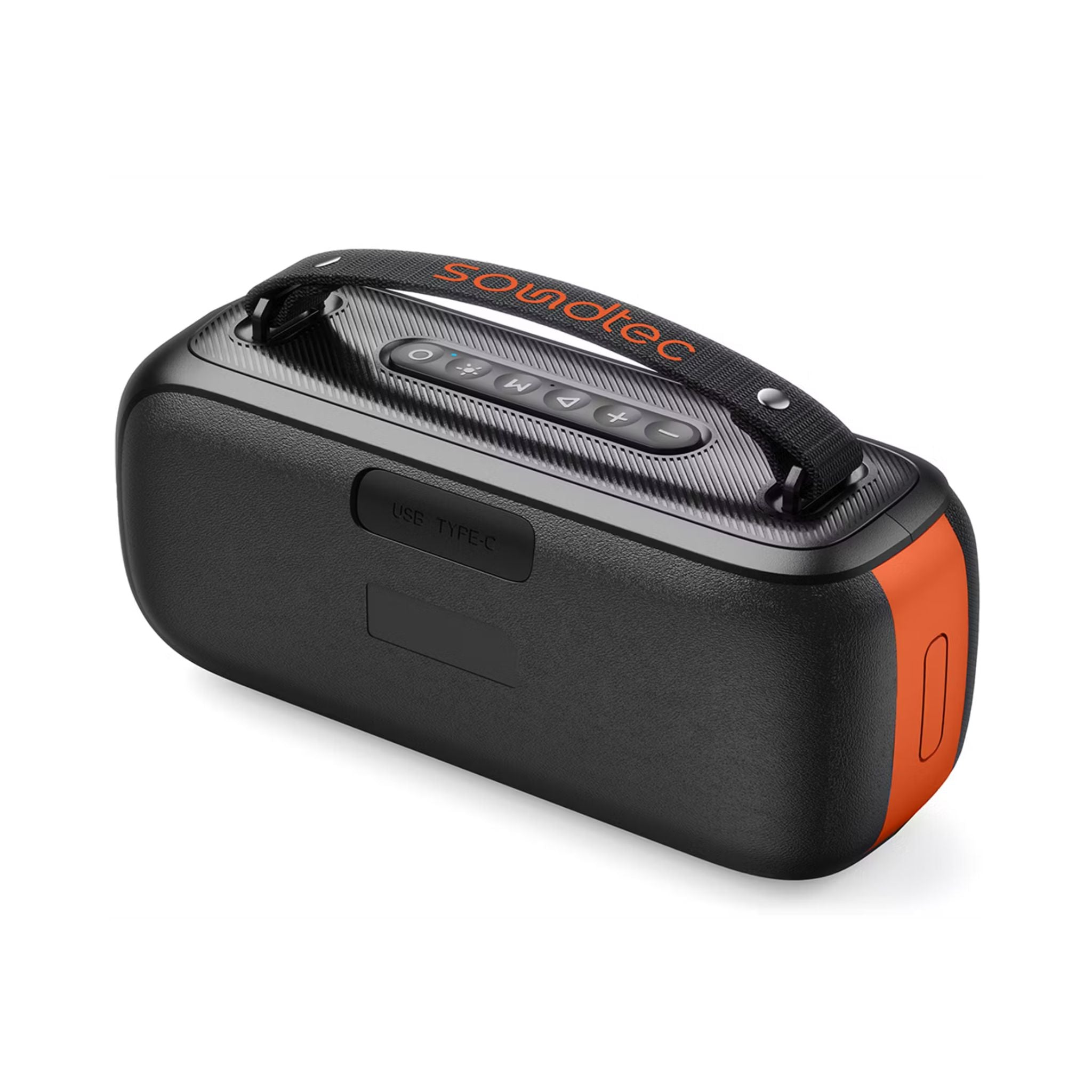 Porodo Soundtec Gala Lite Portable RGB Speaker with Wireless Microphone, Up to 6.5 Hours Play Time, FM Radio Function, Multi-Function Control, 24W Rated Power, 3600mAh Battery, Immersive Stereo Sound, Bluetooth Version 5.3 - Black