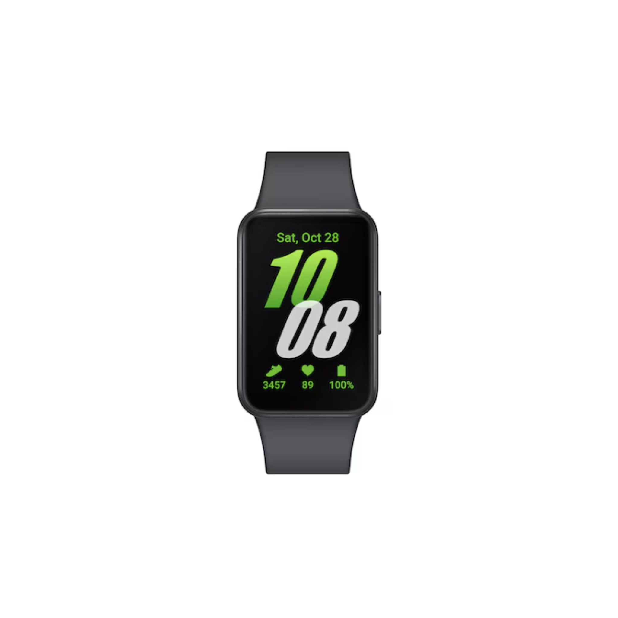 Samsung Galaxy Fit 3 Smartwatch Amoled Display, Accelerometer, Barometer, Gyro Sensor, Optical Heart Rate Sensor, Light Sensor- Gray