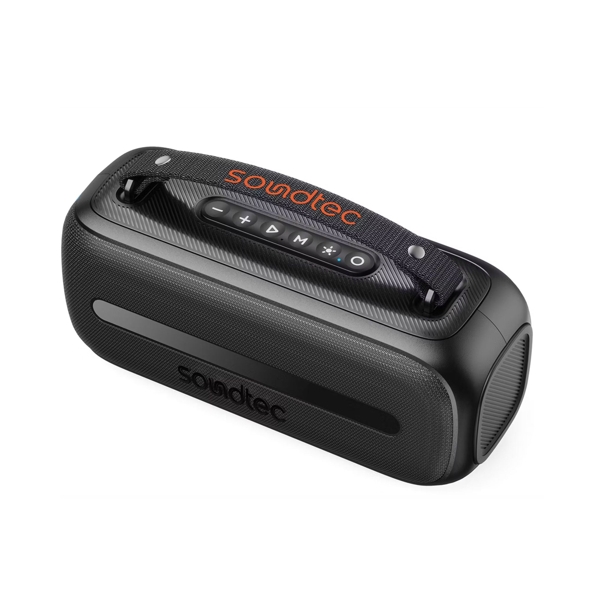 Porodo Soundtec Gala Lite Portable RGB Speaker with Wireless Microphone, Up to 6.5 Hours Play Time, FM Radio Function, Multi-Function Control, 24W Rated Power, 3600mAh Battery, Immersive Stereo Sound, Bluetooth Version 5.3 - Black