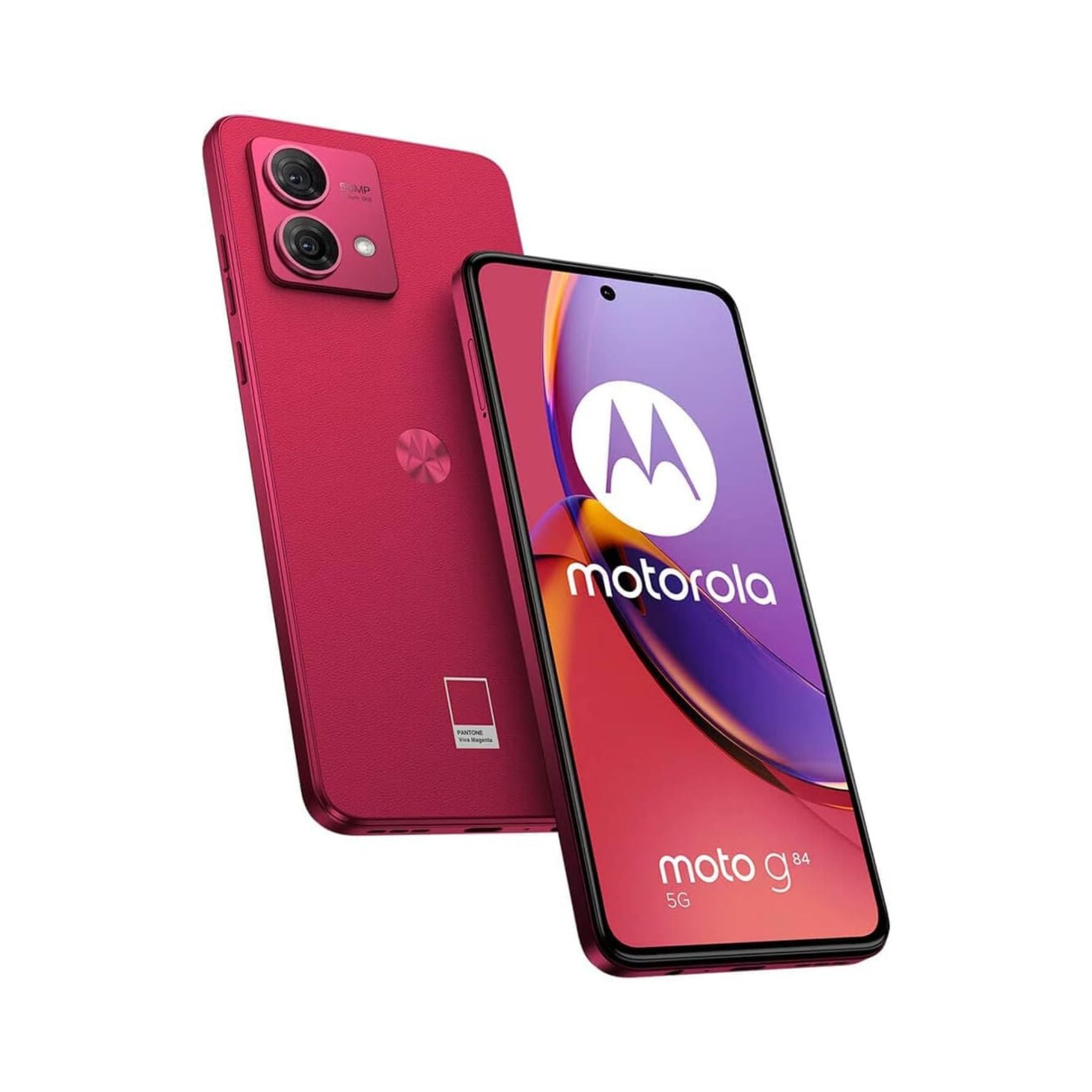 Motorola Moto G84 5G, Dual SIM 8GB RAM 256GB ROM - International Version -Viva Magenta