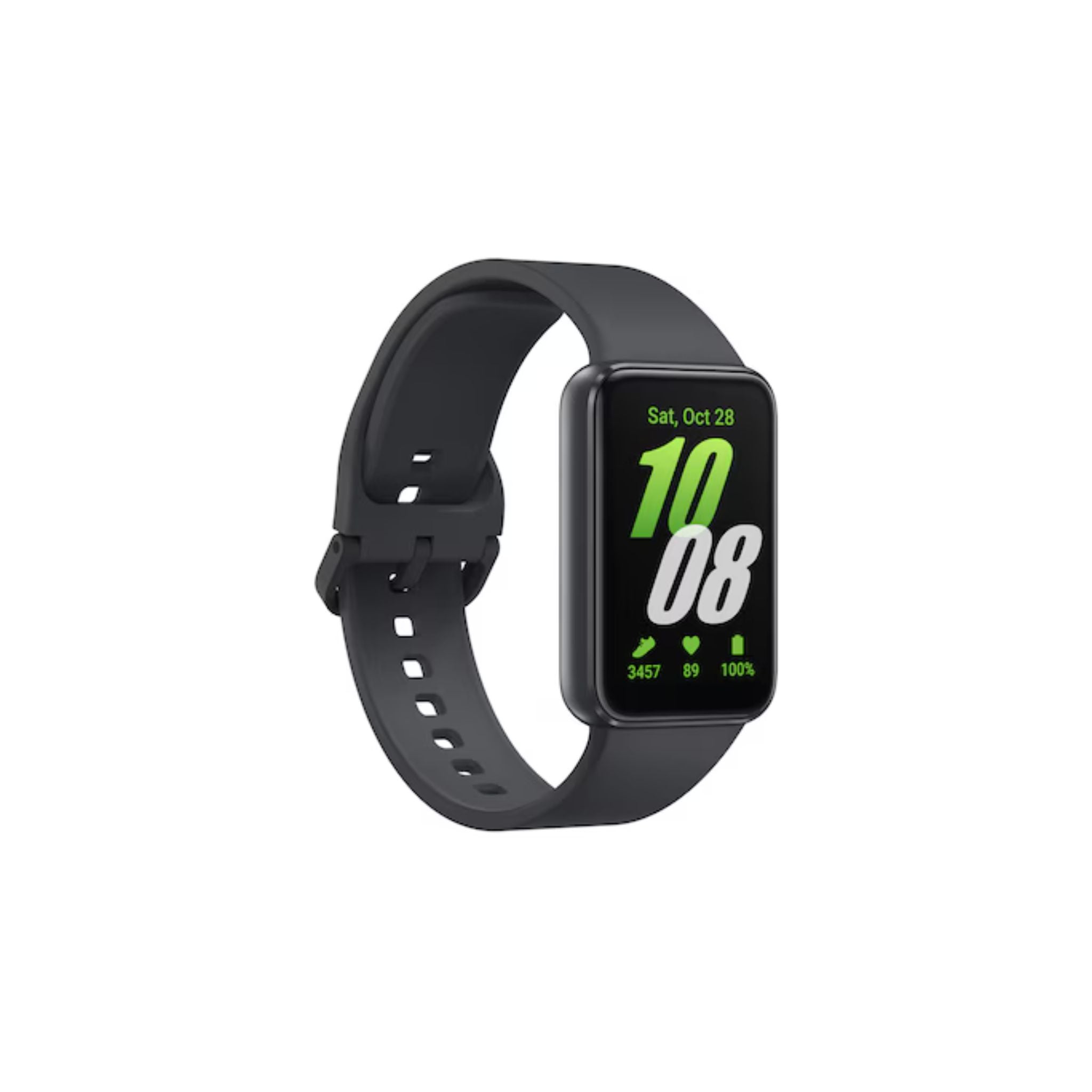 Samsung Galaxy Fit 3 Smartwatch Amoled Display, Accelerometer, Barometer, Gyro Sensor, Optical Heart Rate Sensor, Light Sensor- Gray