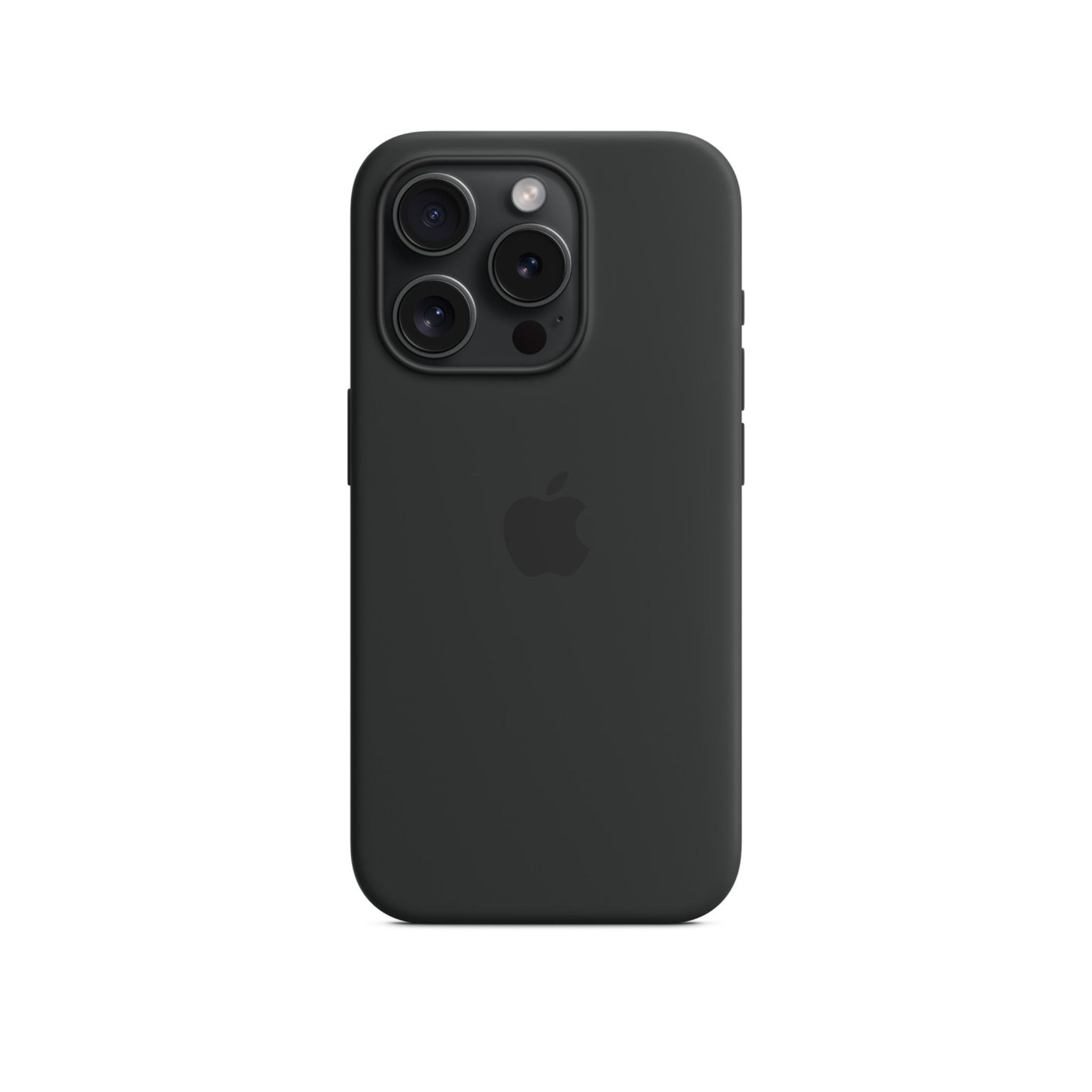 Apple iPhone 15 Pro Silicone Case with MagSafe - Black