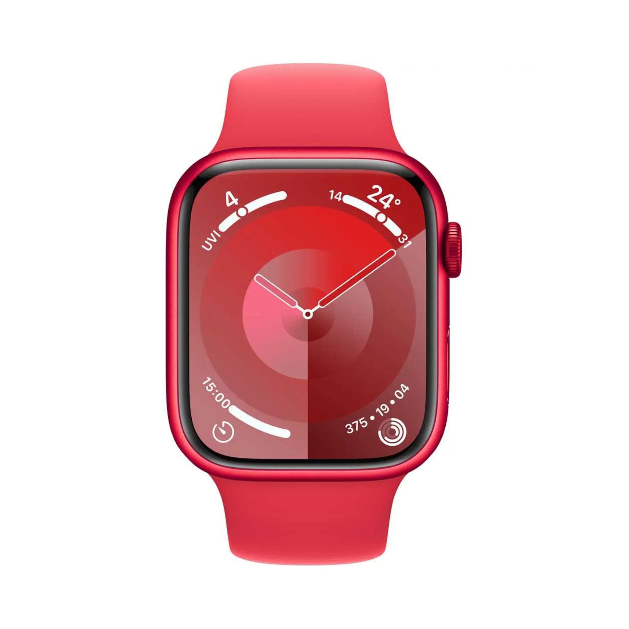 Apple Watch Series 9 GPS + Cellular 41mm (PRODUCT) RED Aluminium Case With (PRODUCT)RED Sport Band