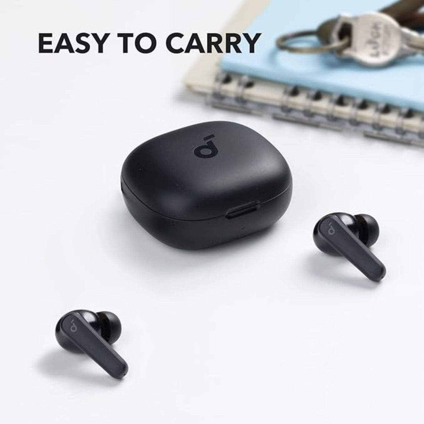 ANKER Soundcore R50i True Wireless Earbuds|IPX5 Waterproof| 30H Playtime|22 Preset EQs_Black