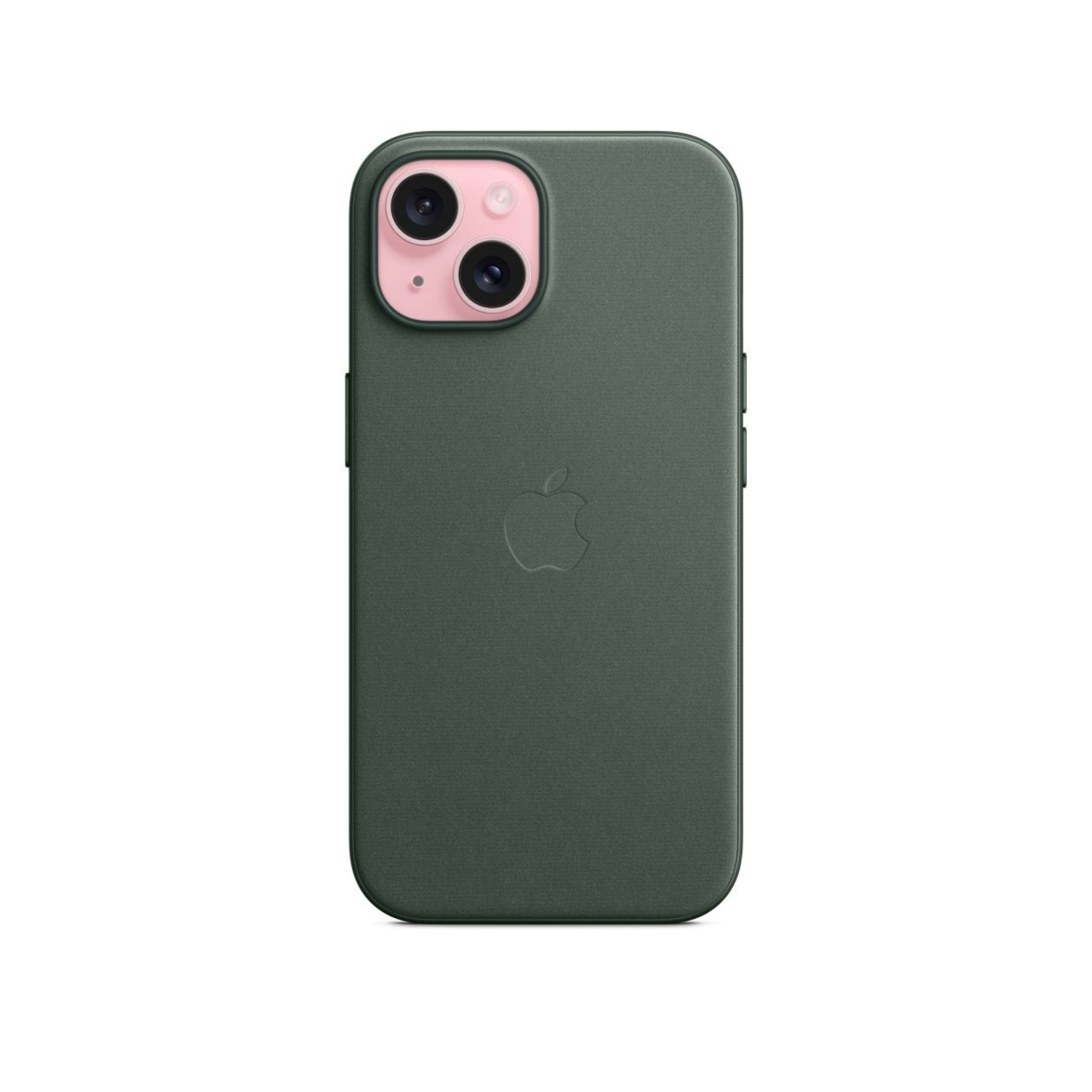 Apple iPhone 15 FineWoven Case with MagSafe - Evergreen