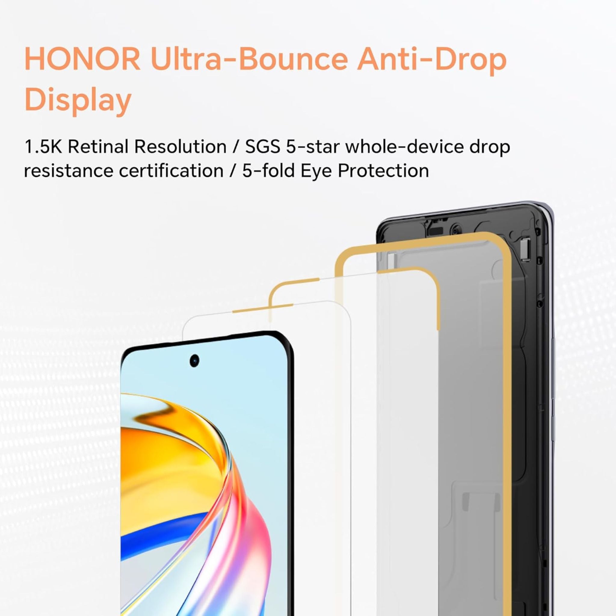 Honor Magic 6 Lite 5G, Dual SIM 8GB RAM 256GB ROM- International Version- Midnight Black