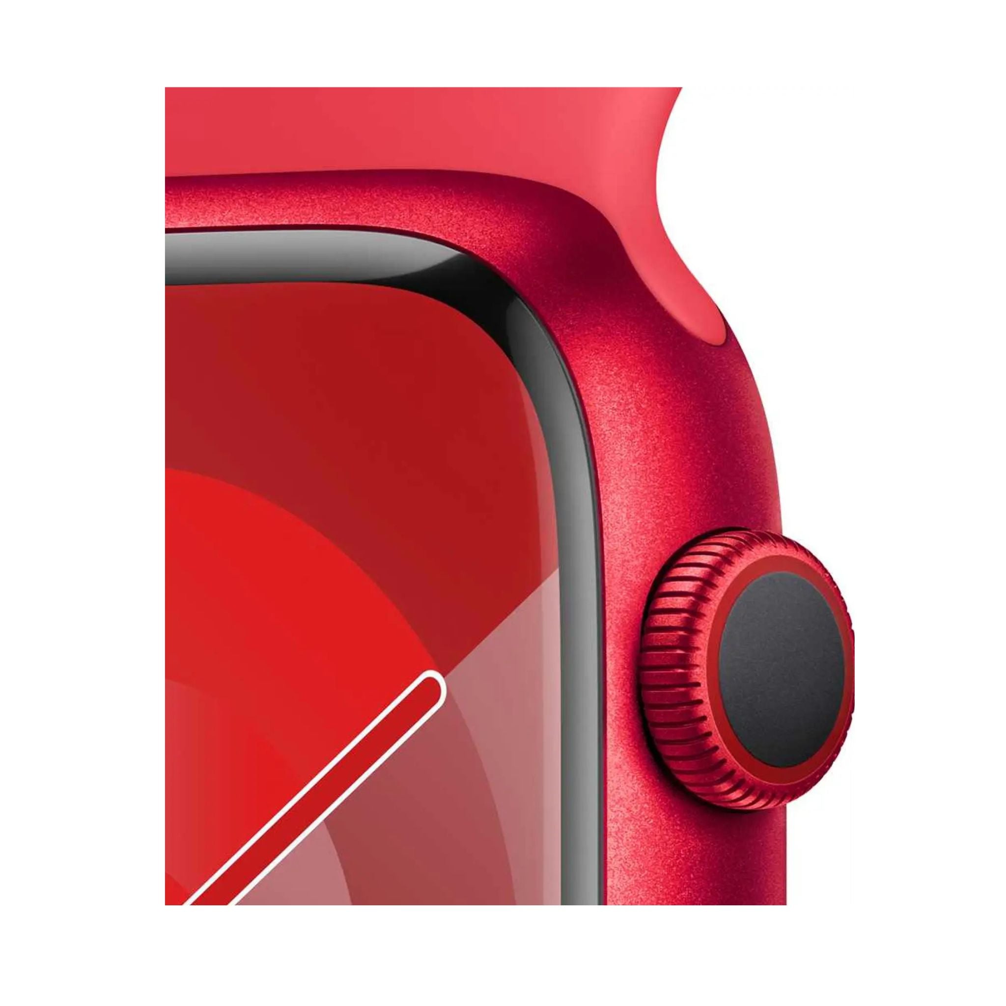 Apple Watch Series 9 GPS + Cellular 41mm (PRODUCT) RED Aluminium Case With (PRODUCT)RED Sport Band