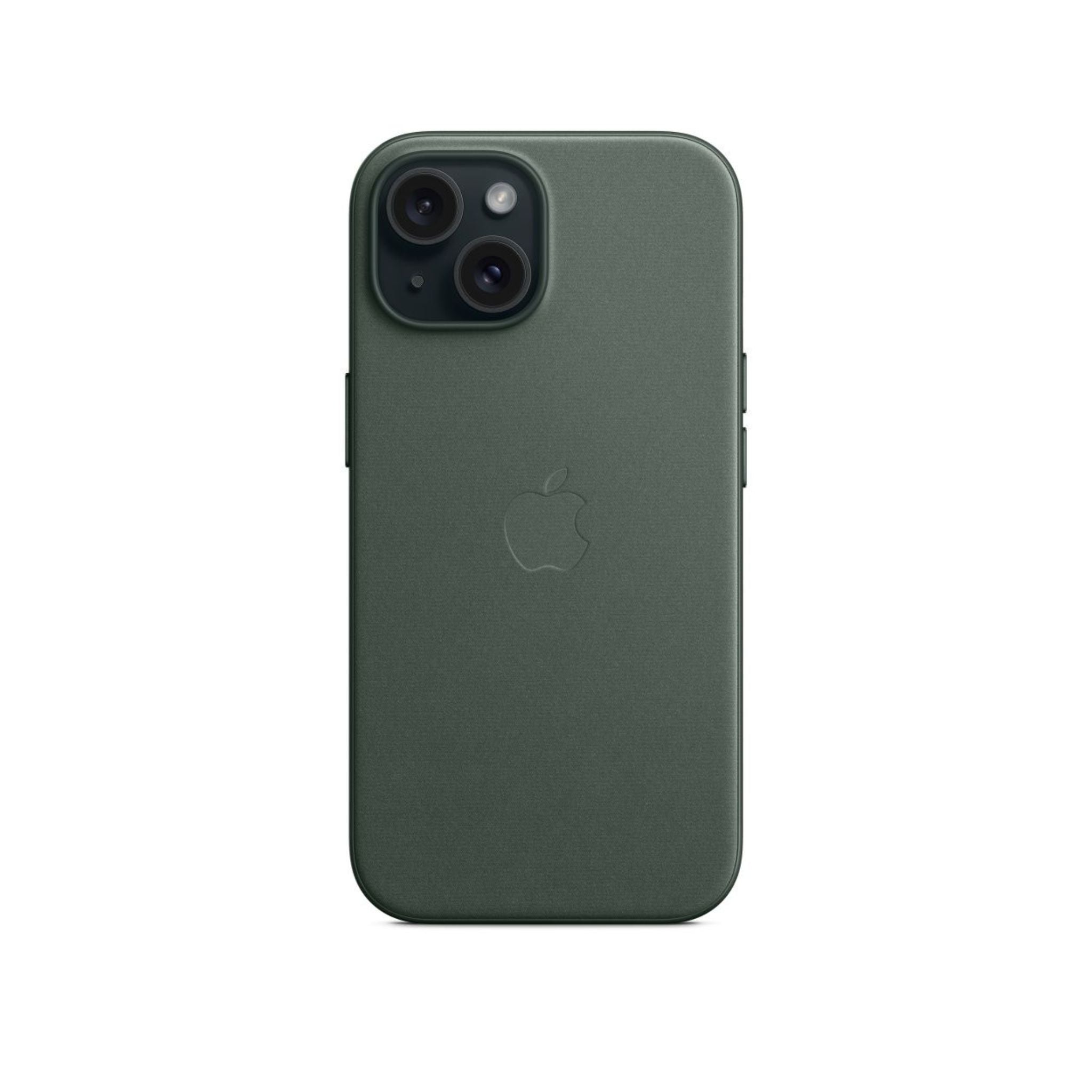 Apple iPhone 15 FineWoven Case with MagSafe - Evergreen