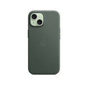 Apple iPhone 15 FineWoven Case with MagSafe - Evergreen