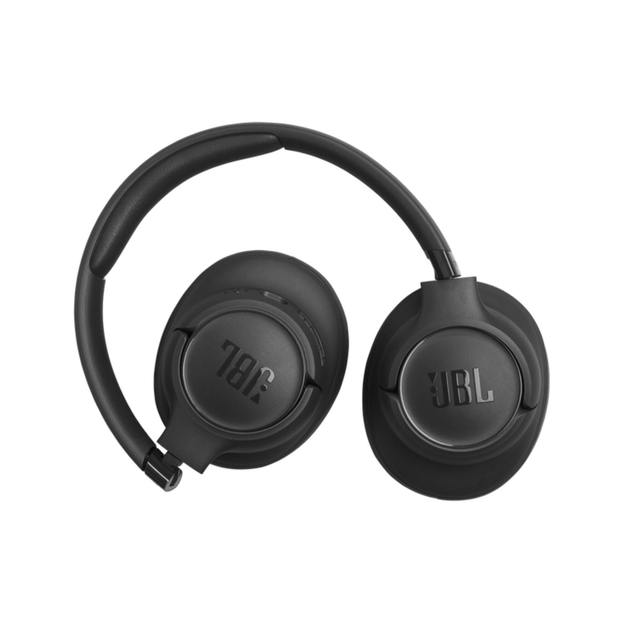 JBL Tune 730BT Wireless Over-Ear Bluetooth Headphones with Pure Bass Sound, 76H Battery Life, Dual Beamforming Mics, Multi-Point Bluetooth 6.0, Foldable & Comfortable – Black