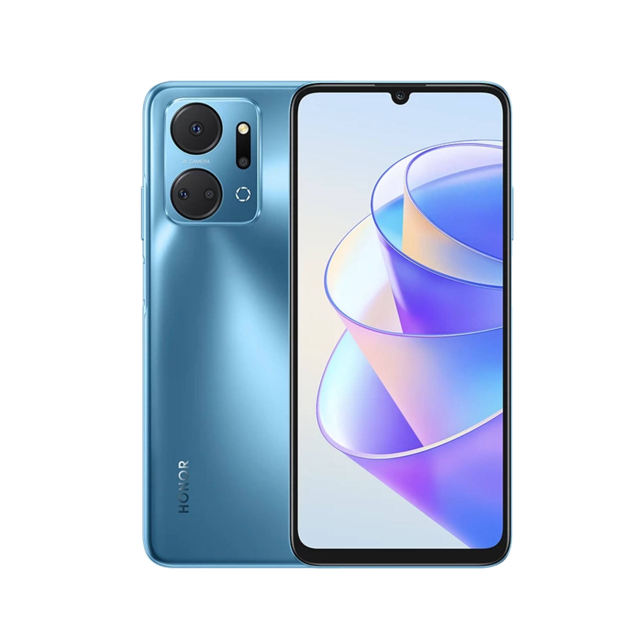 Honor X7a 4G, Dual Sim 6GB RAM 128GB LTE - International Version - Ocean Blue