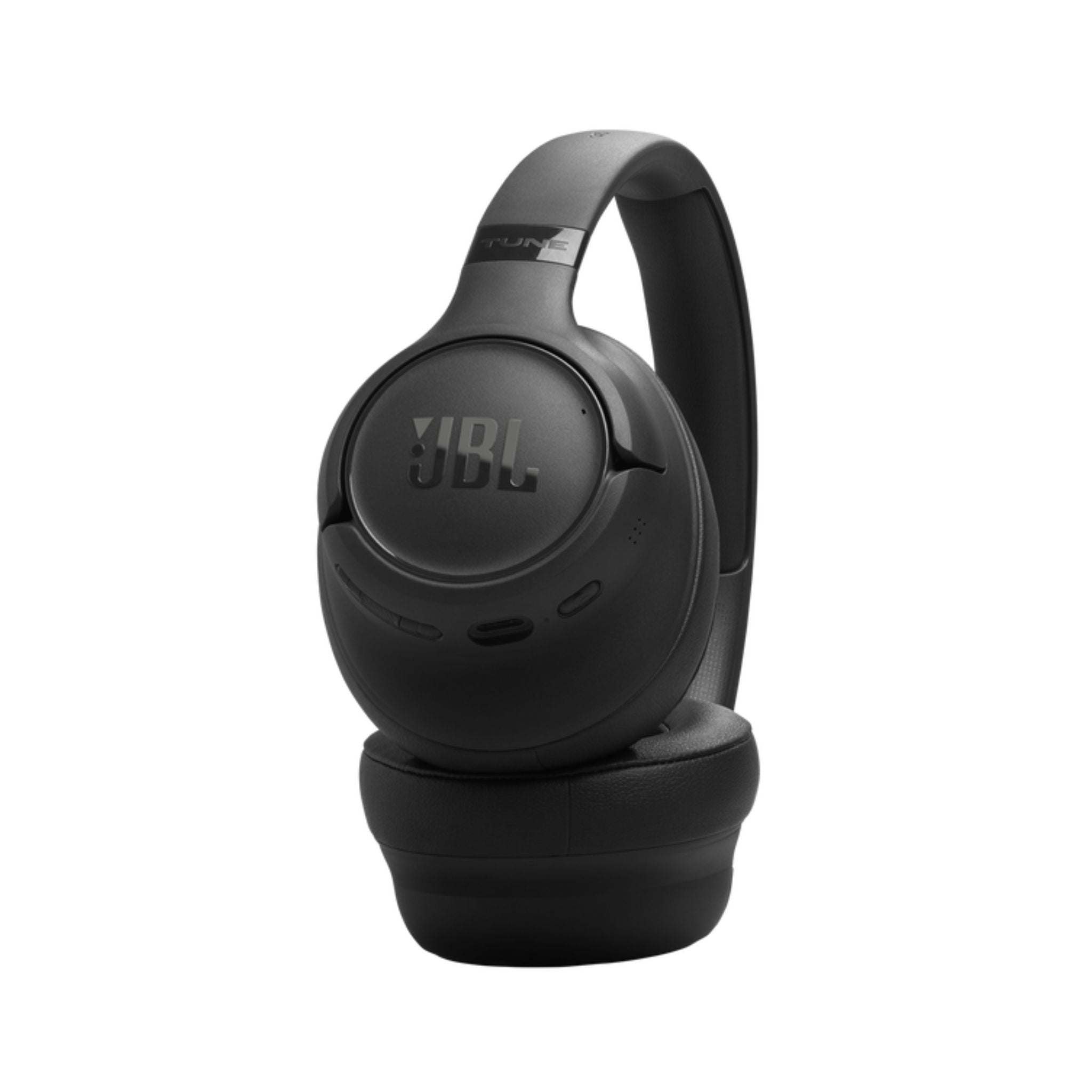 JBL Tune 730BT Wireless Over-Ear Bluetooth Headphones with Pure Bass Sound, 76H Battery Life, Dual Beamforming Mics, Multi-Point Bluetooth 6.0, Foldable & Comfortable – Black