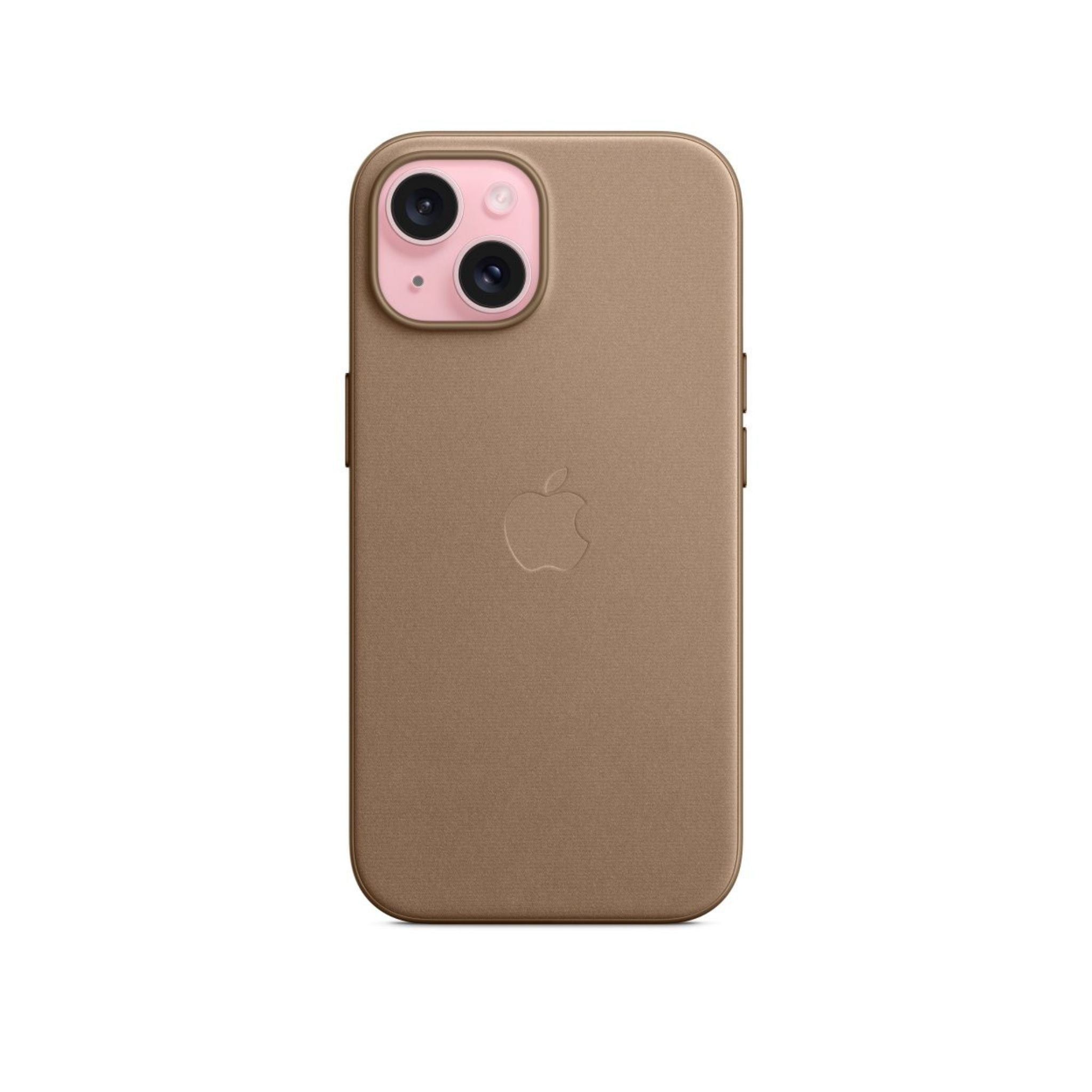 Apple iPhone 15 FineWoven Case with MagSafe -Taupe