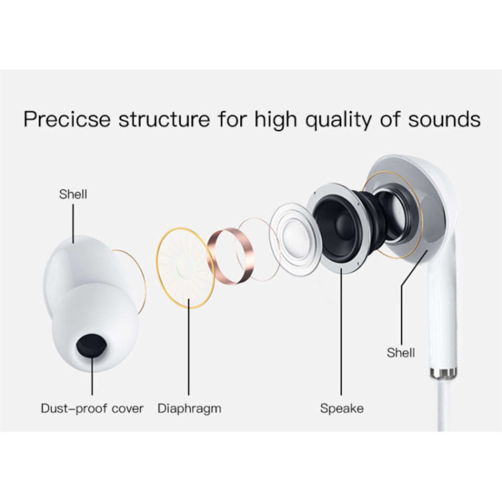 Yesido YH36 Wholesale Price Hifi Headphone | Handfree lighting In-Ear Sport Stereo Earphone With Mic