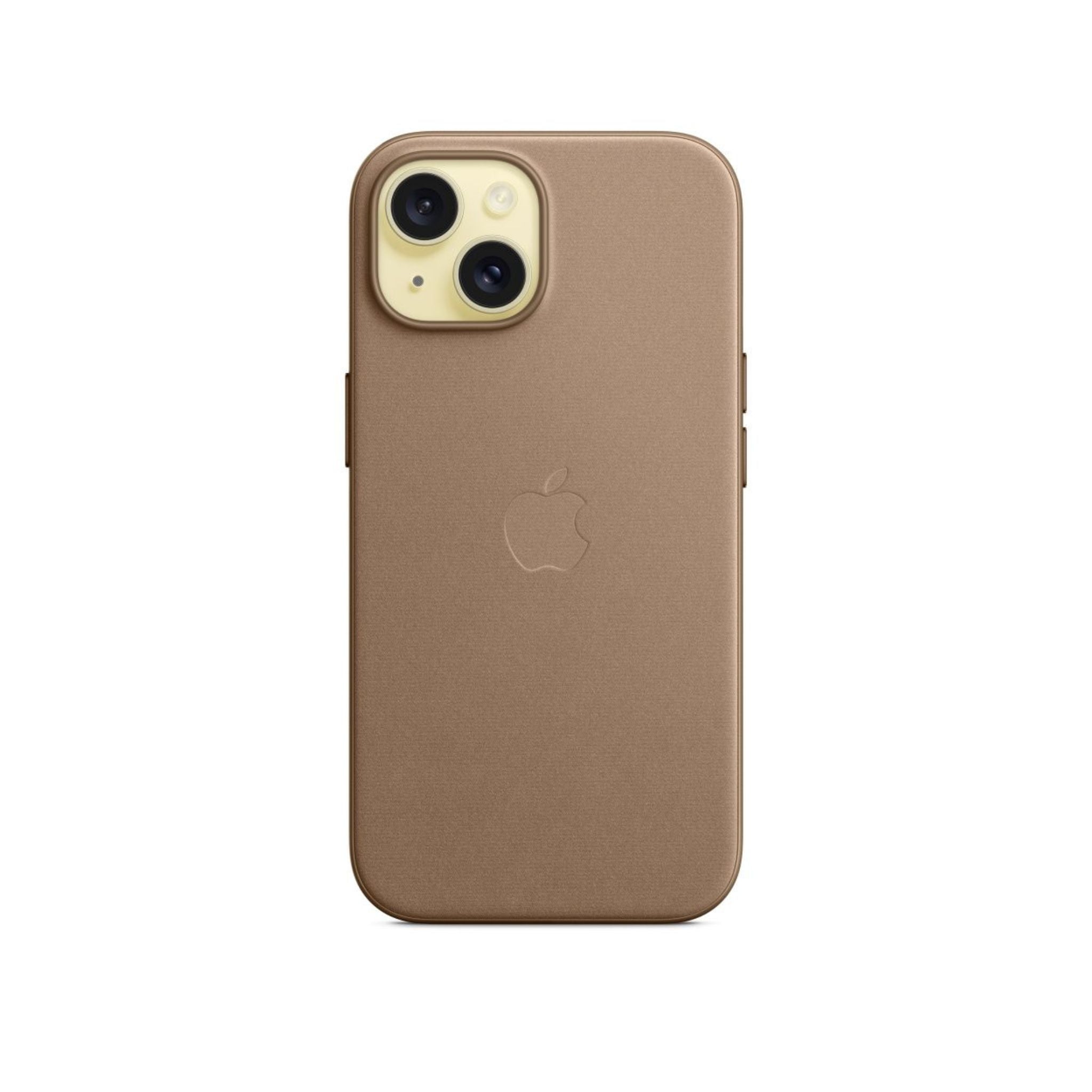 Apple iPhone 15 FineWoven Case with MagSafe -Taupe