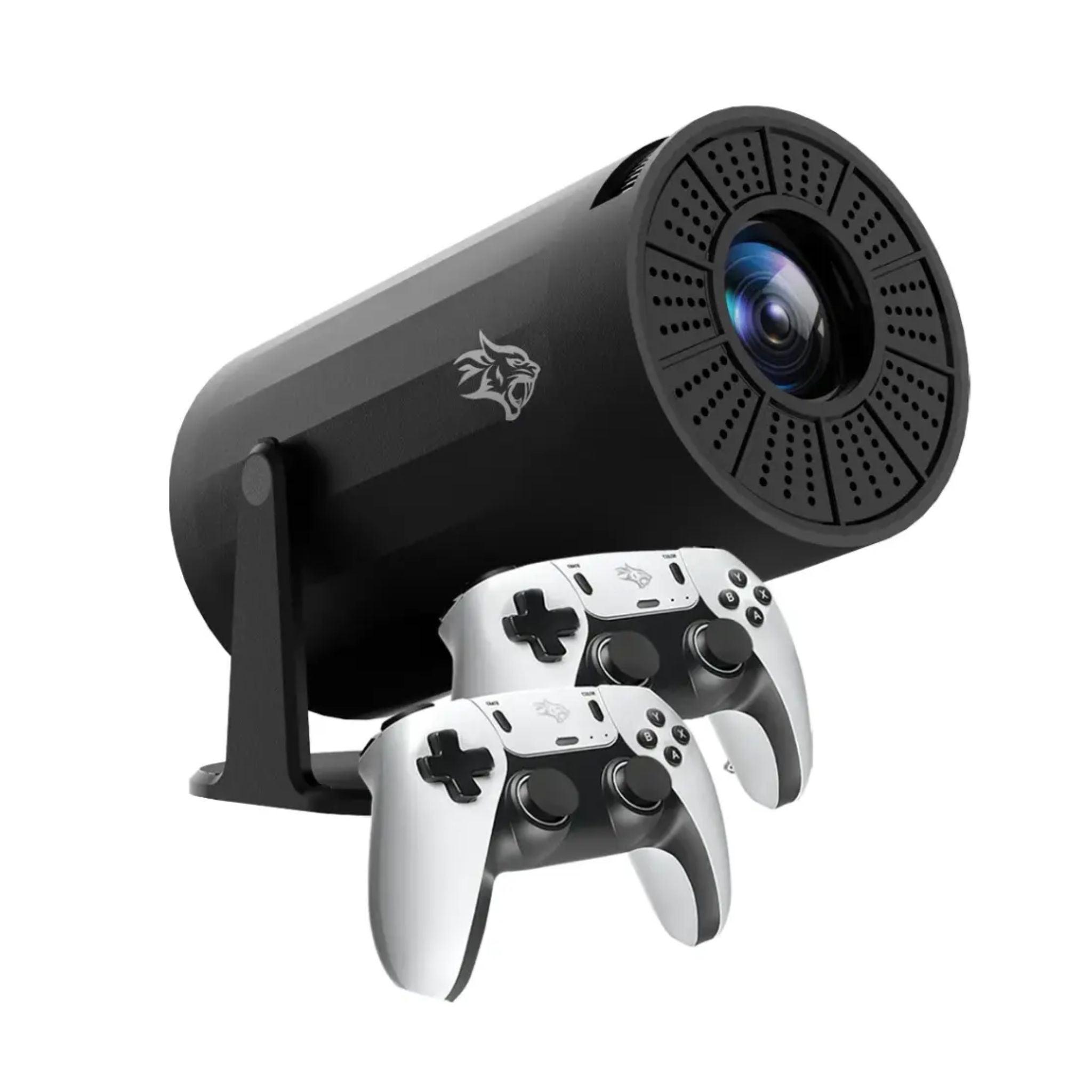 Porodo Gaming Projector with Controllers - Black