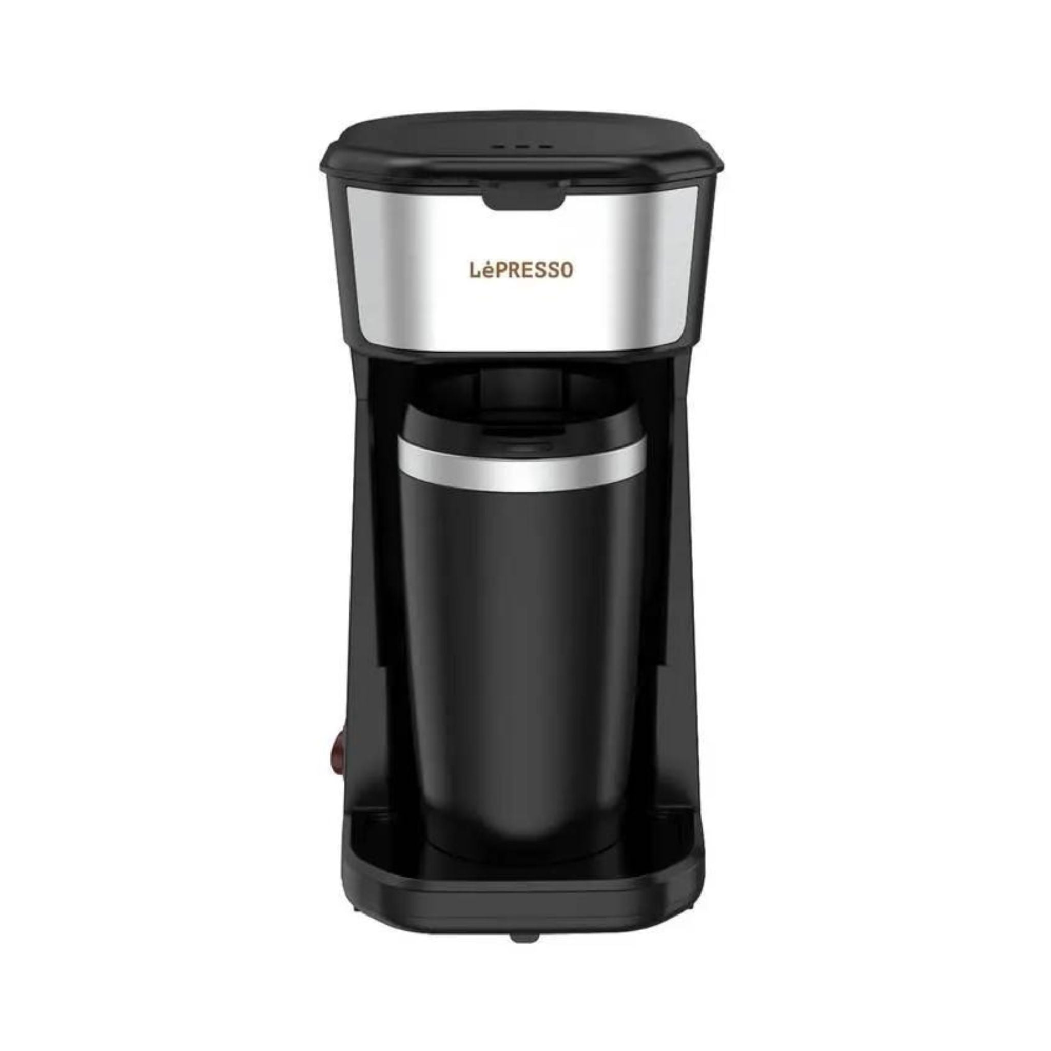 LePresso Coffee Maker with  Travelling Mug 450W - Black